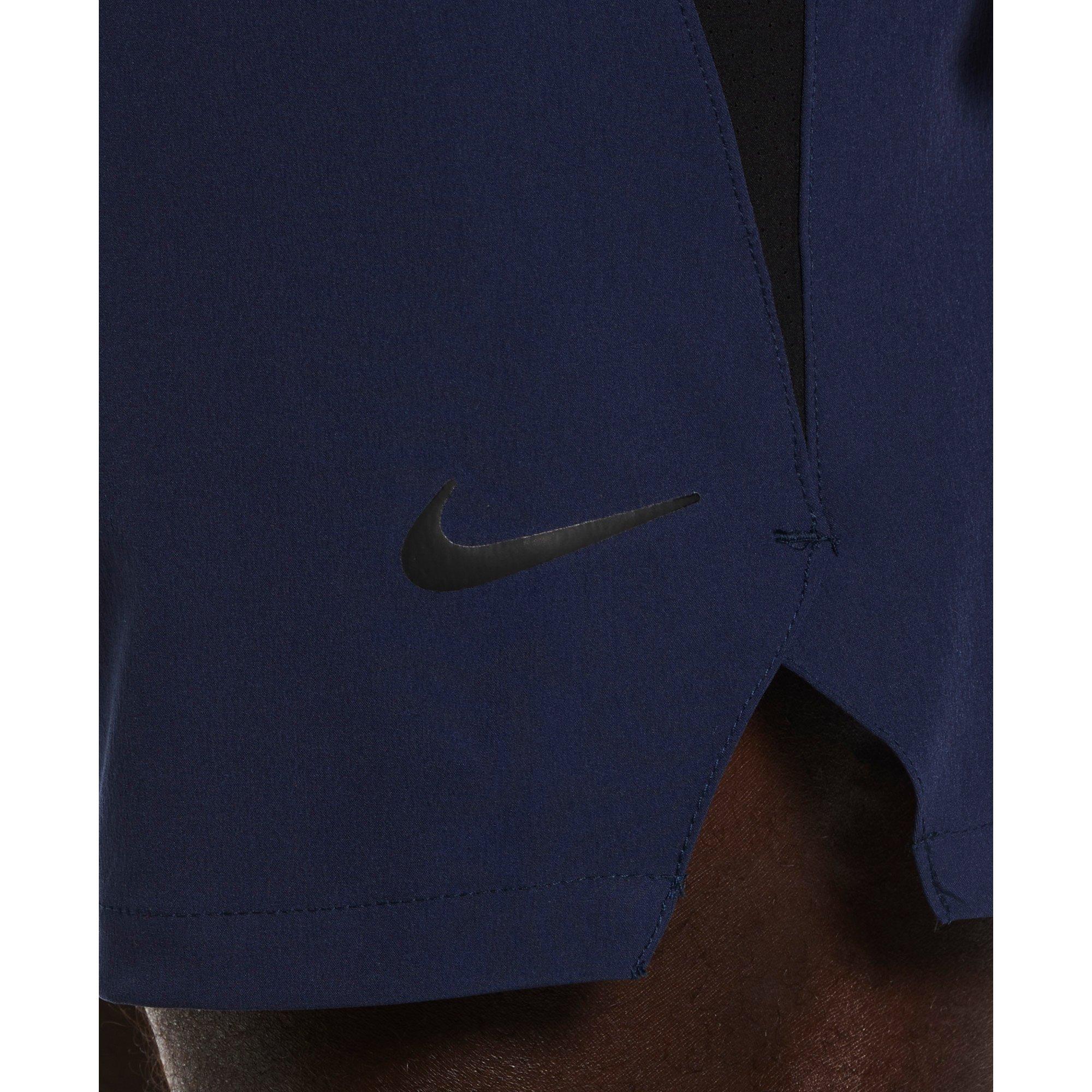 Nike Men's Swim Contend Essential 7" Brief-Lined Volley Swim Shorts - NAVY Thumbnail View 3