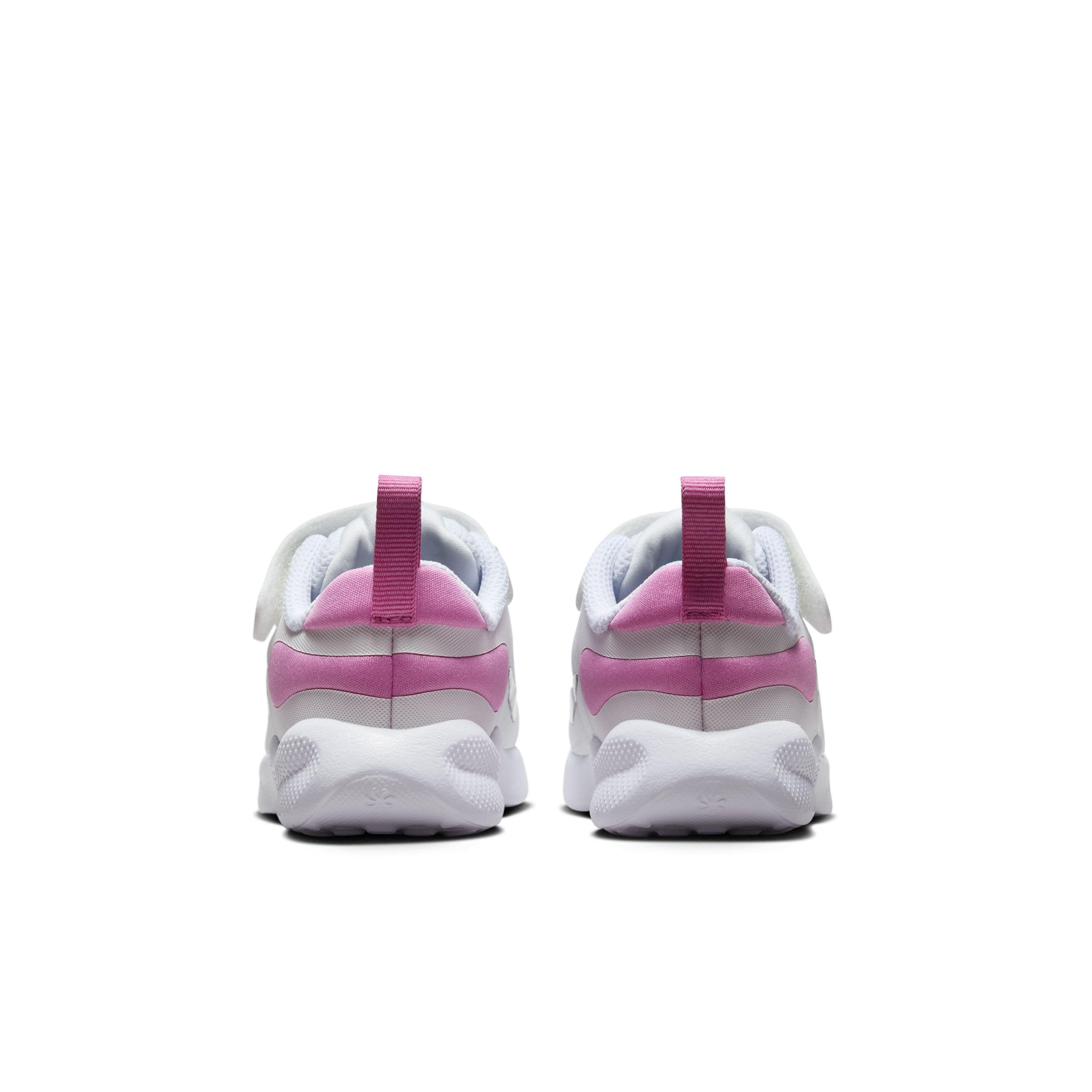 Nike Revolution 7 Infant Boys' "White/Playful Pink/Midnight Navy" Running Shoe