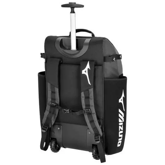 Mizuno Pro Wheel Batpack - GREY/BLACK