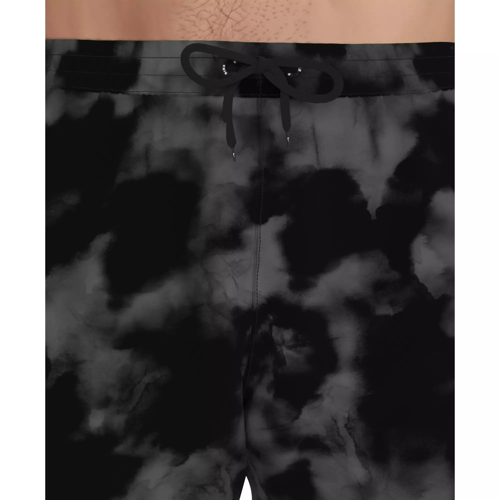 Nike Men's Swim Contend 7" Boxer Volley Short - BLACK/GREY