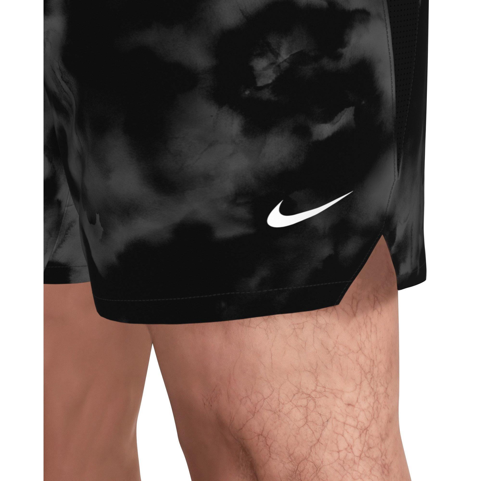 Nike Men's Swim Contend 7" Boxer Volley Short - BLACK/GREY Thumbnail View 4