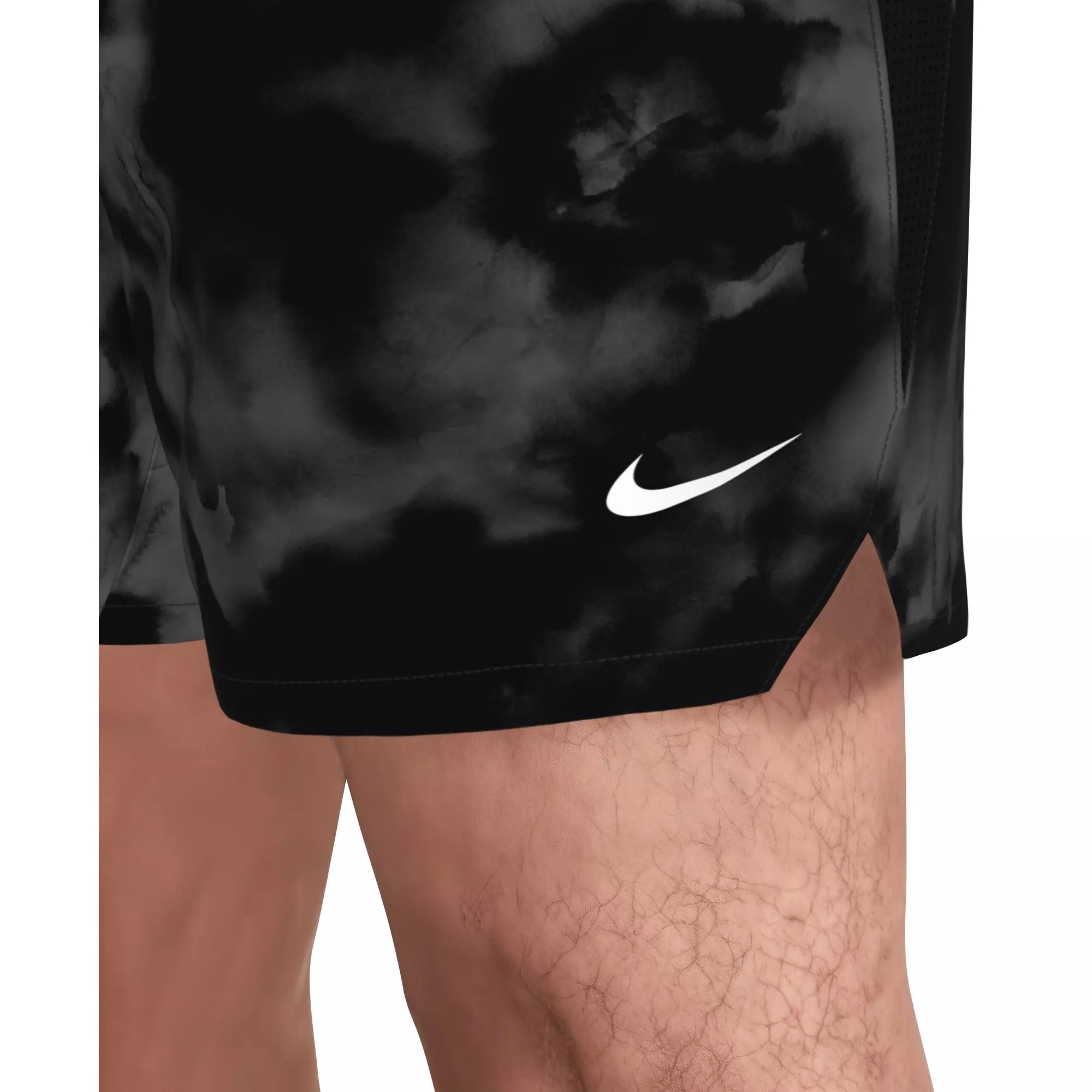 Nike Men's Swim Contend 7" Boxer Volley Short - BLACK/GREY