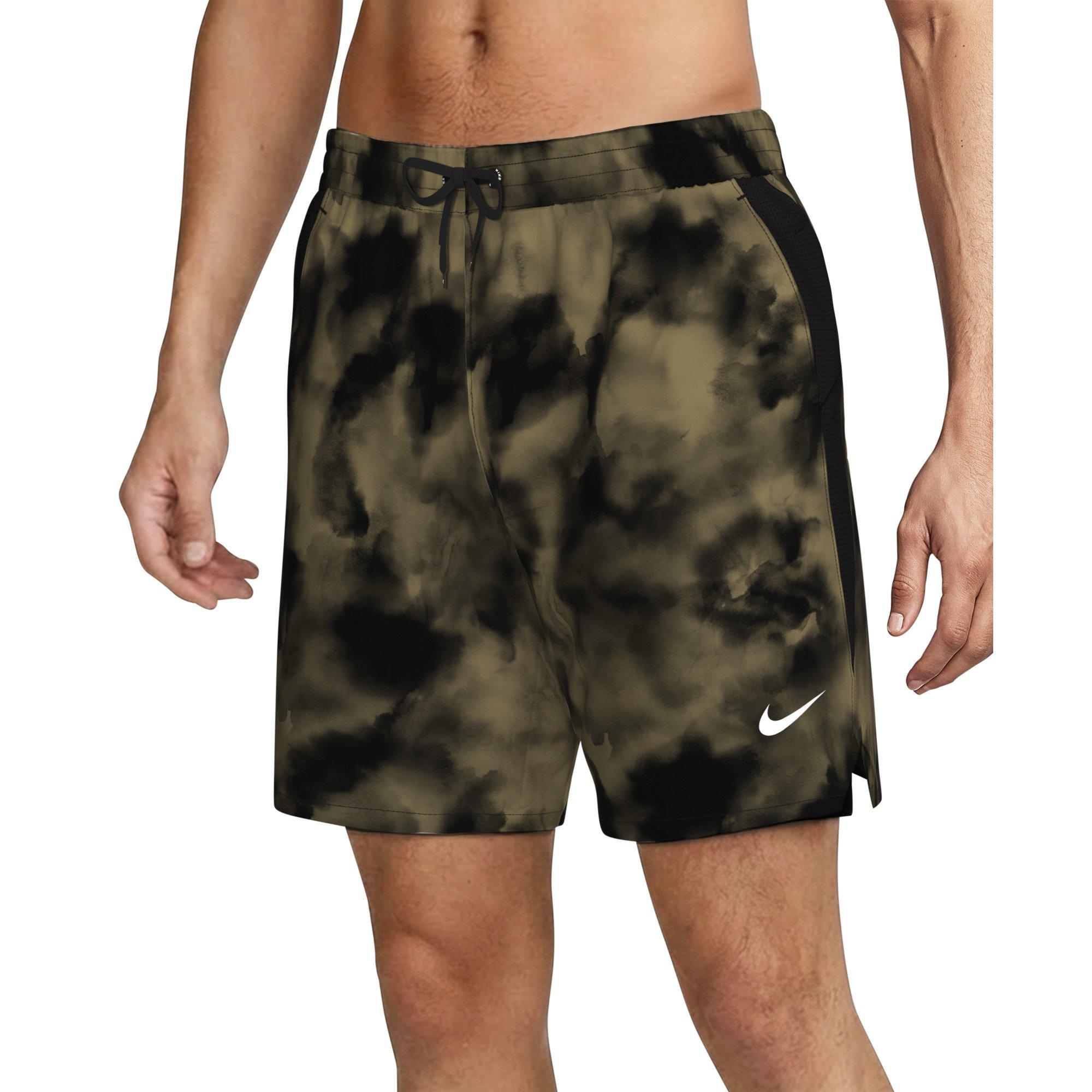 Nike Men's Swim Contend 7" Boxer Volley Short - BEIGE/BLACK Thumbnail View 1
