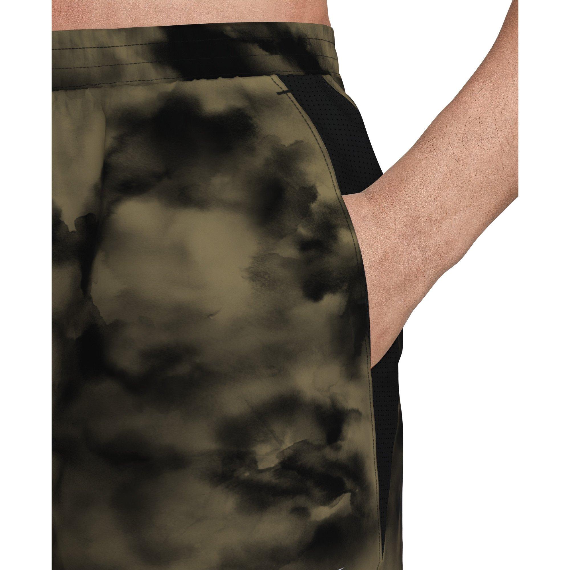 Nike Men's Swim Contend 7" Boxer Volley Short - BEIGE/BLACK Thumbnail View 4