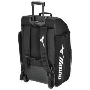 Mizuno Samurai Catcher's Wheel Batpack - Black