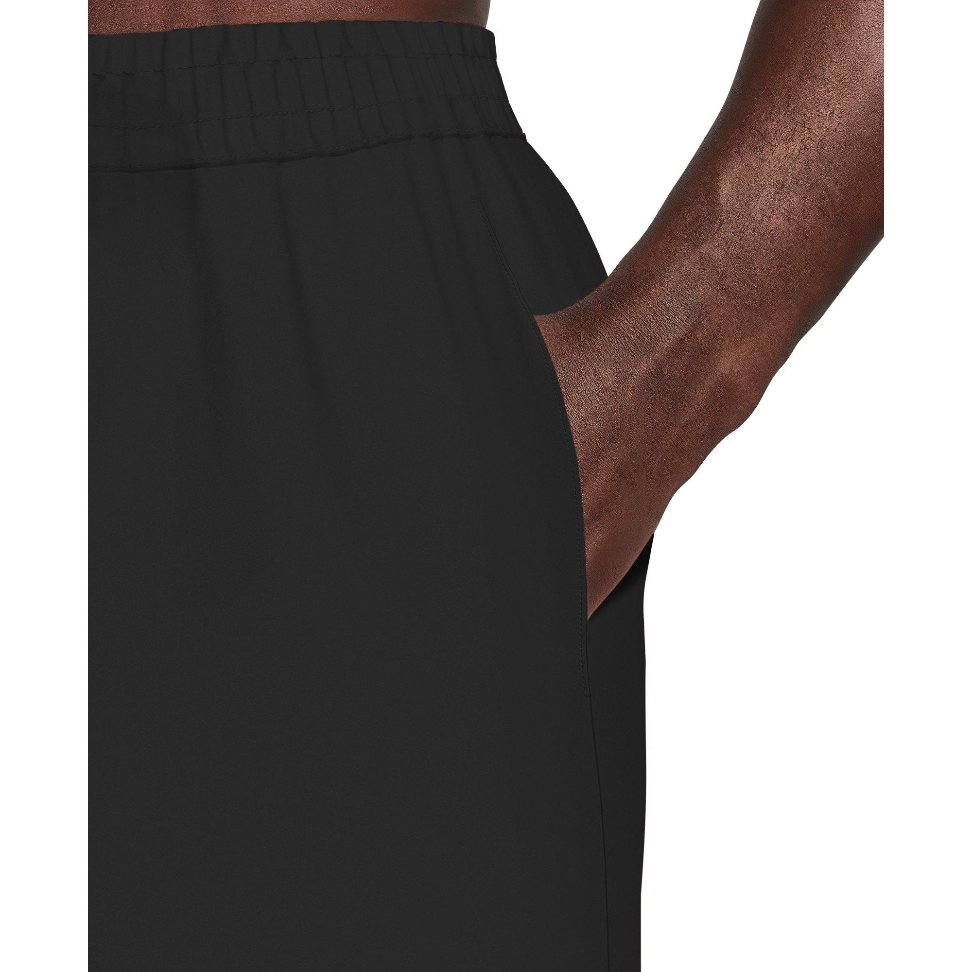 Nike Men's Swim Contend Essential Brief-Lined 7" Volley Swim Shorts - BLACK Thumbnail View 5