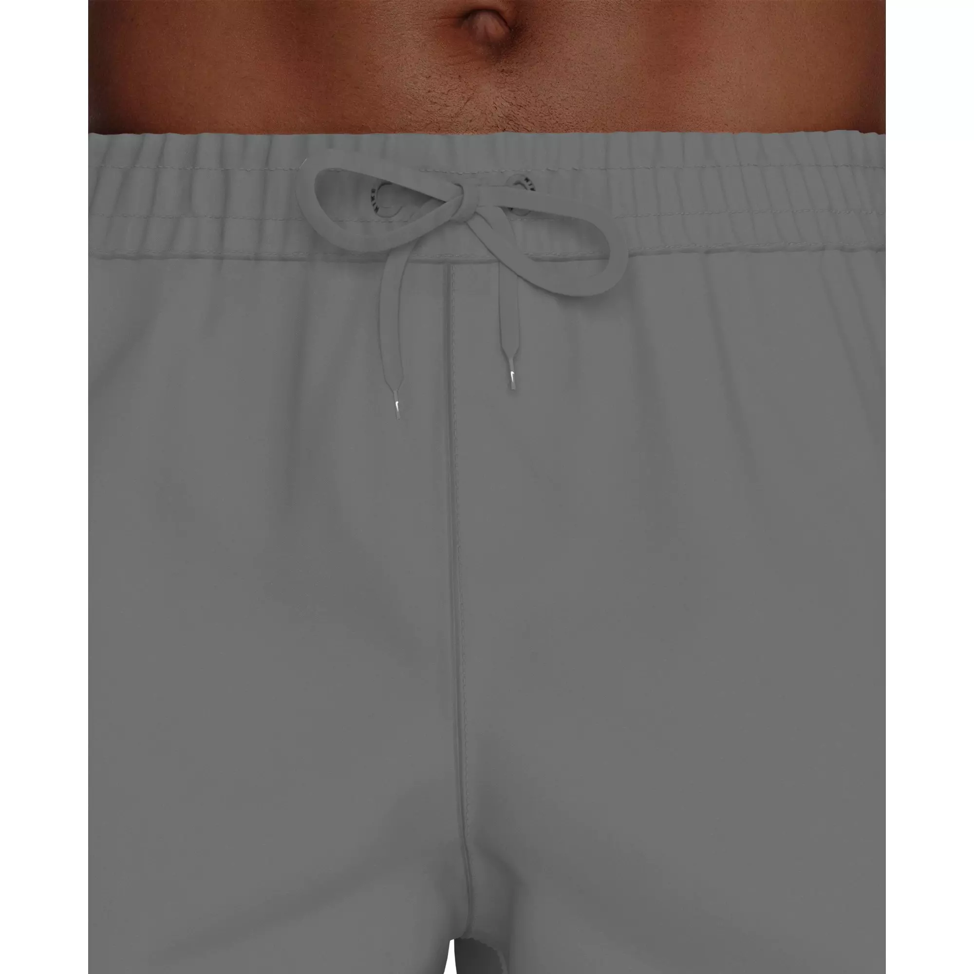 Nike Men's Swim Contend Essential Brief-Lined 7" Volley Swim Shorts - GREY