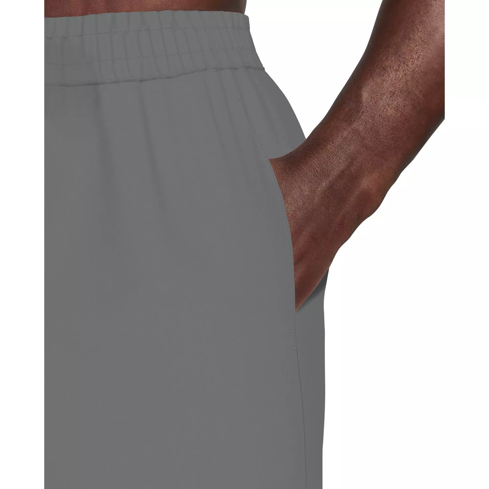 Nike Men's Swim Contend Essential Brief-Lined 7" Volley Swim Shorts - GREY