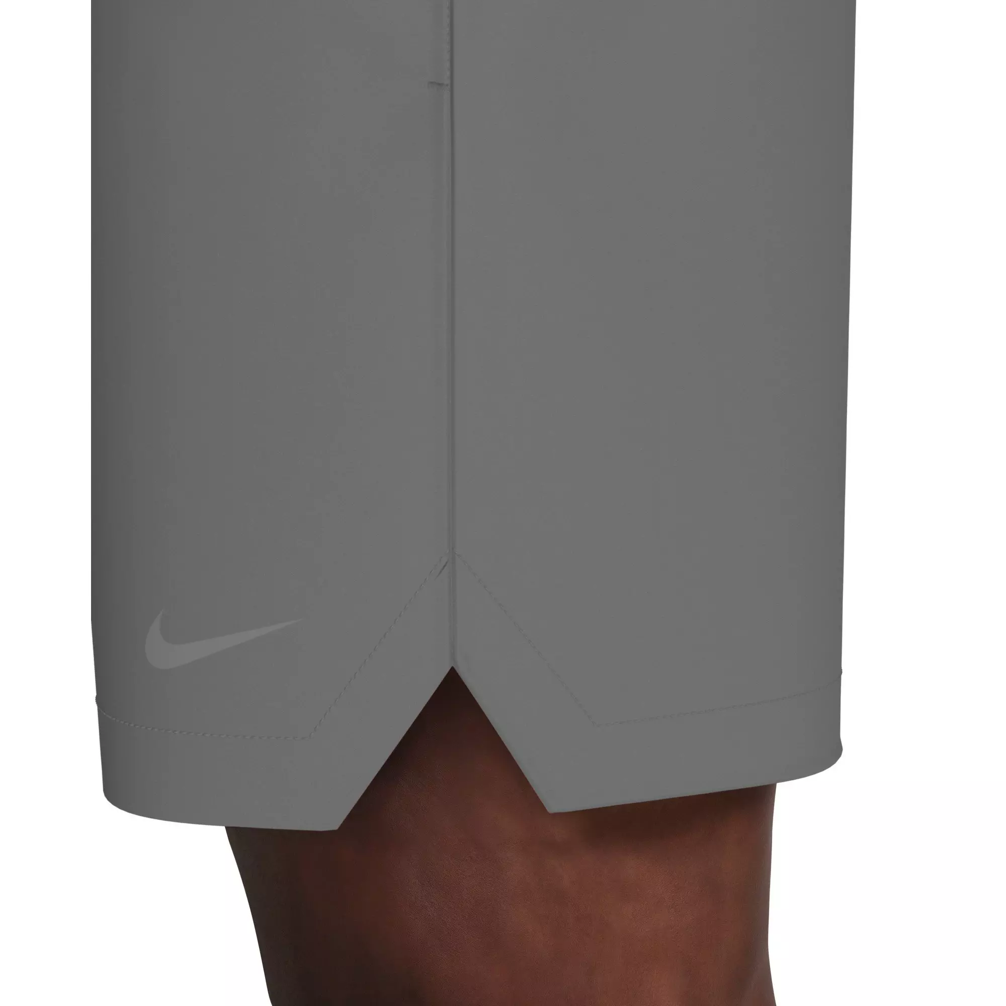 Nike Men's Swim Contend Essential Brief-Lined 7" Volley Swim Shorts - GREY