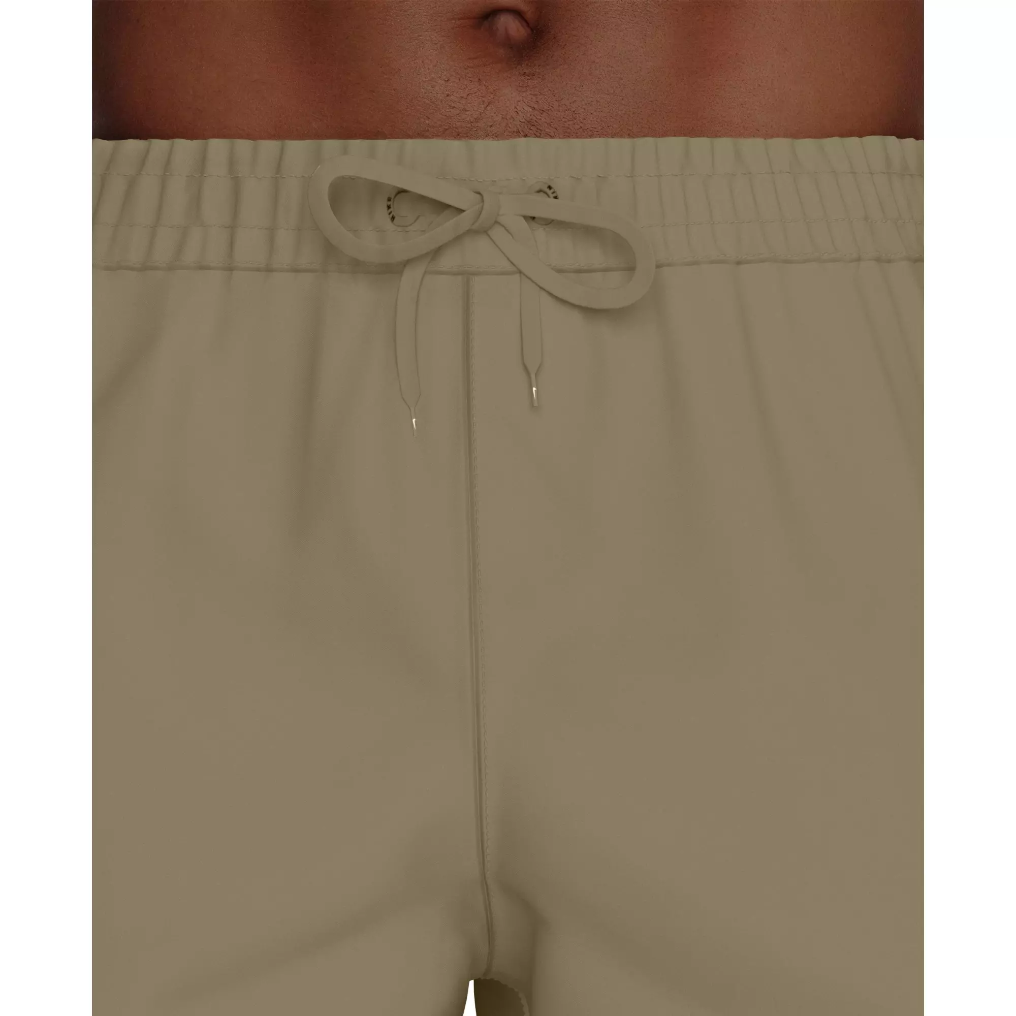 Nike Men's Swim Contend Essential Brief-Lined 7" Volley Swim Shorts - BEIGE