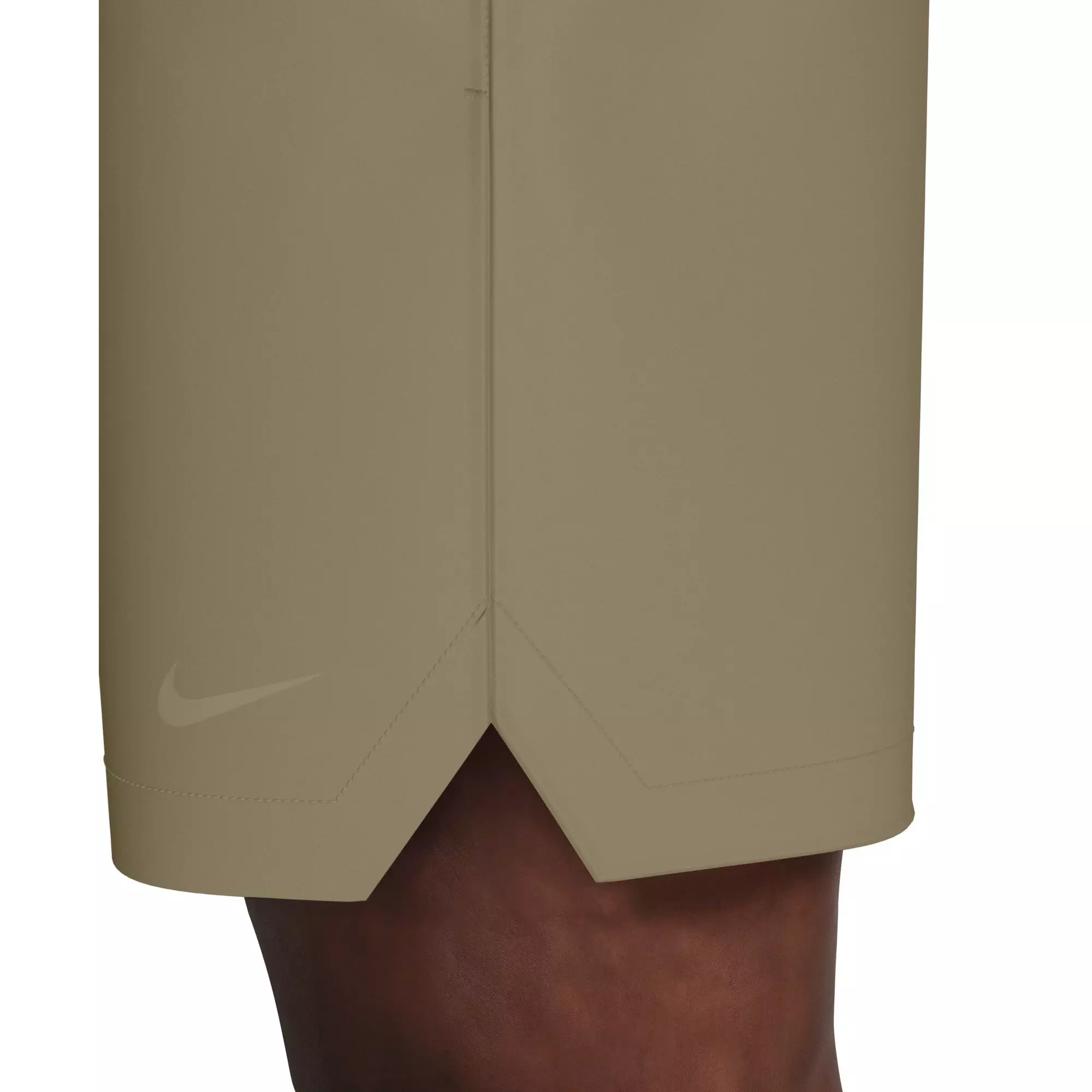 Nike Men's Swim Contend Essential Brief-Lined 7" Volley Swim Shorts - BEIGE