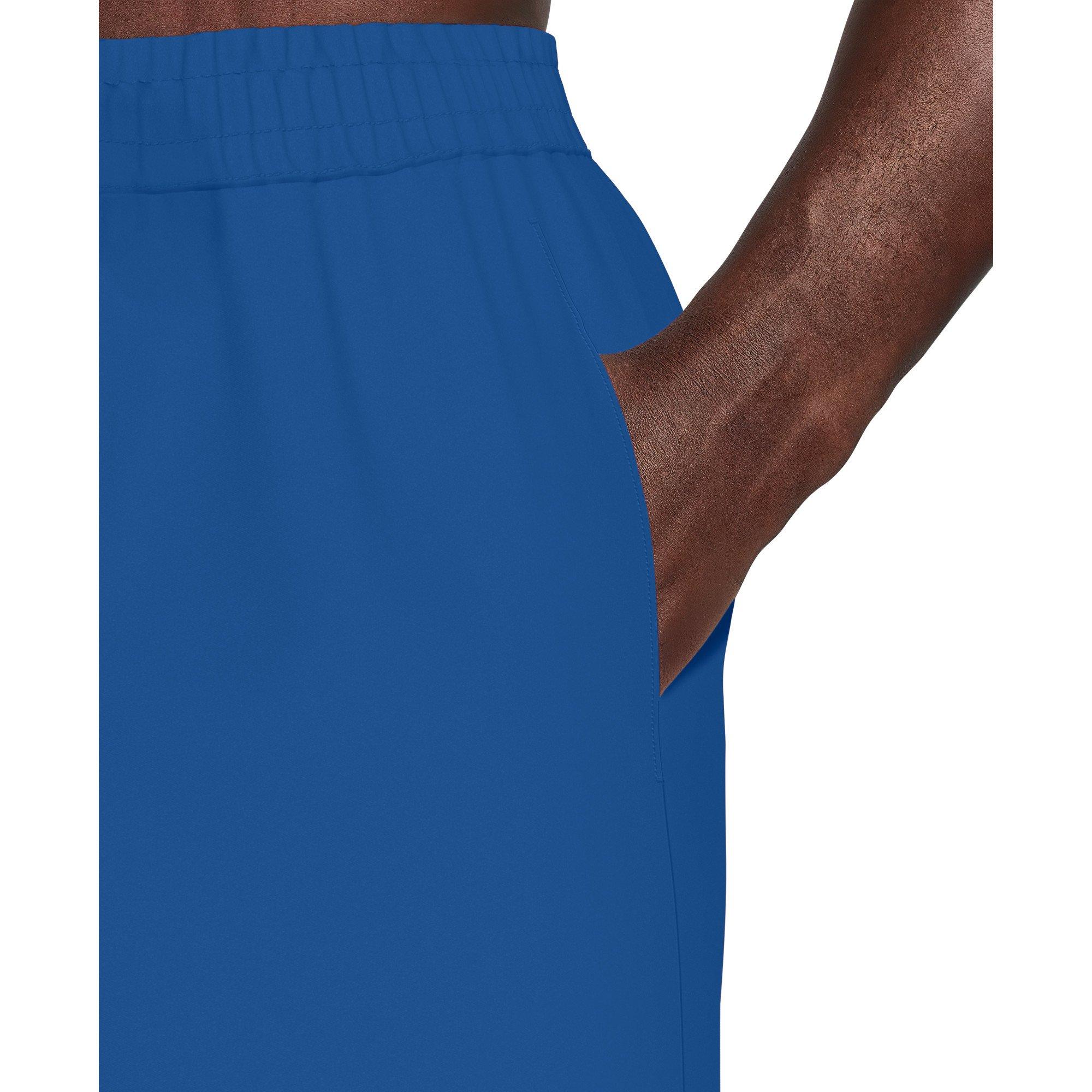 Nike Men's Swim Contend Essential Brief-Lined 7" Volley Swim Shorts - ROYAL Thumbnail View 5