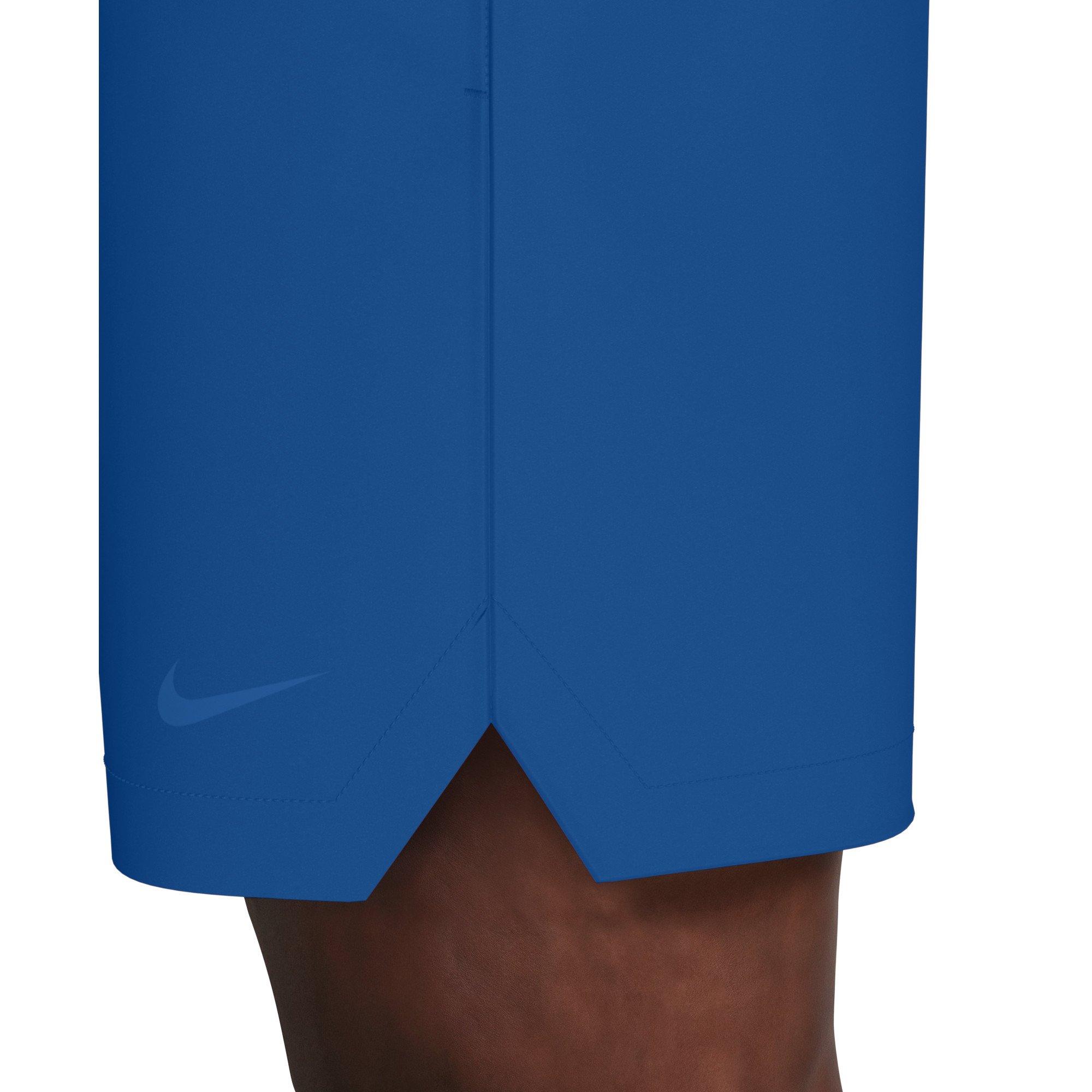 Nike Men's Swim Contend Essential Brief-Lined 7" Volley Swim Shorts - ROYAL Thumbnail View 6