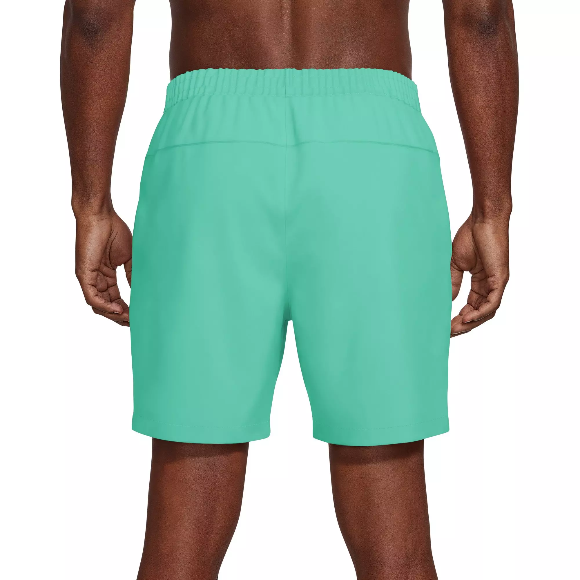 Nike Men's Swim Contend Essential Brief-Lined 7" Volley Swim Shorts - TURQUOISE