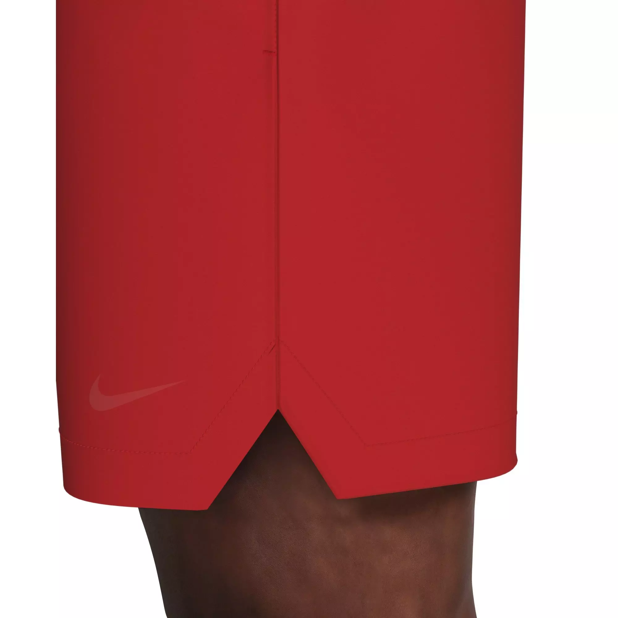 Nike Men's Swim Contend Essential Brief-Lined 7" Volley Swim Shorts - RED