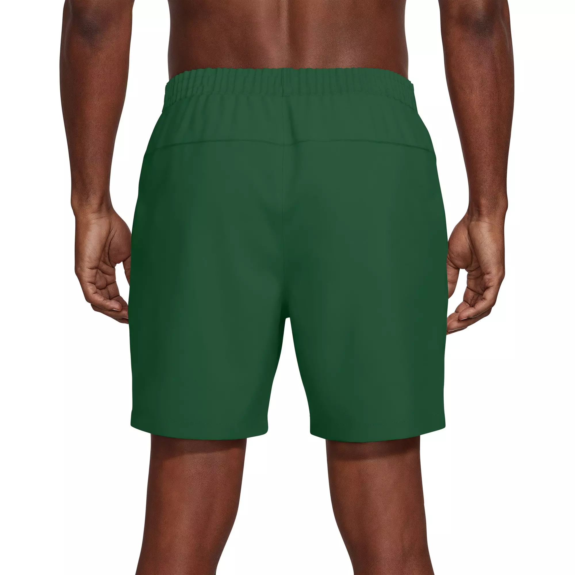 Nike Men's Swim Contend Essential Brief-Lined 7" Volley Swim Shorts - GREEN
