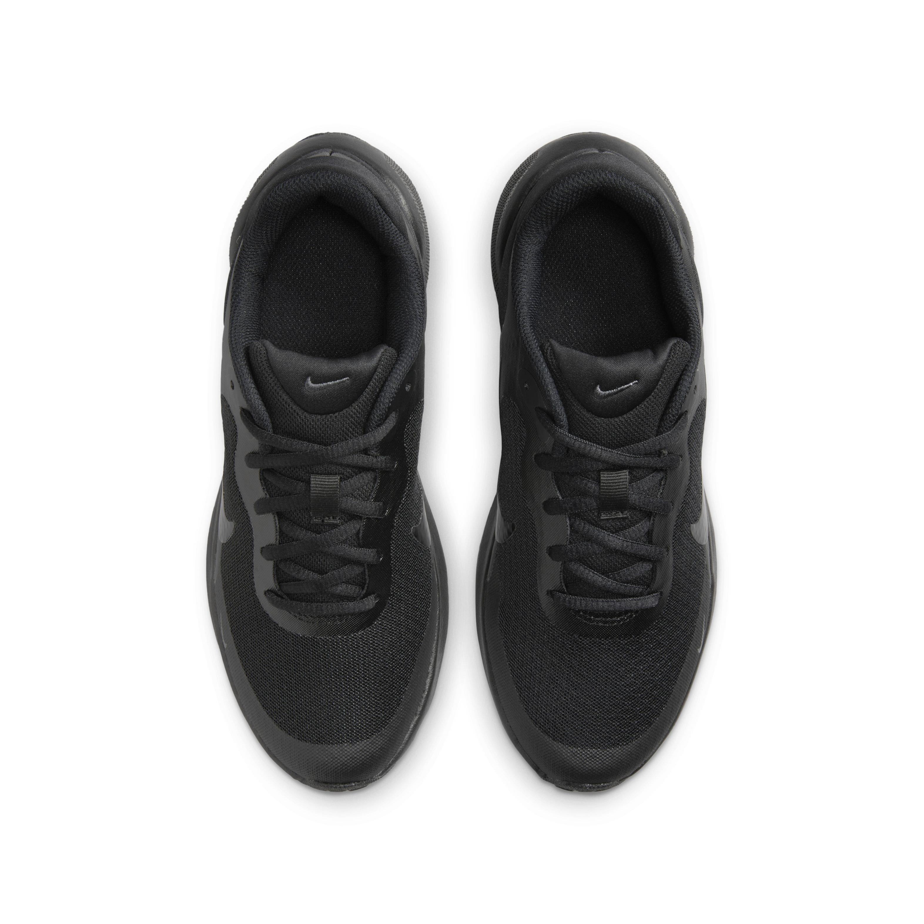 Nike Revolution 7 Grade School Boys' "Black/Anthracite" Running Shoe