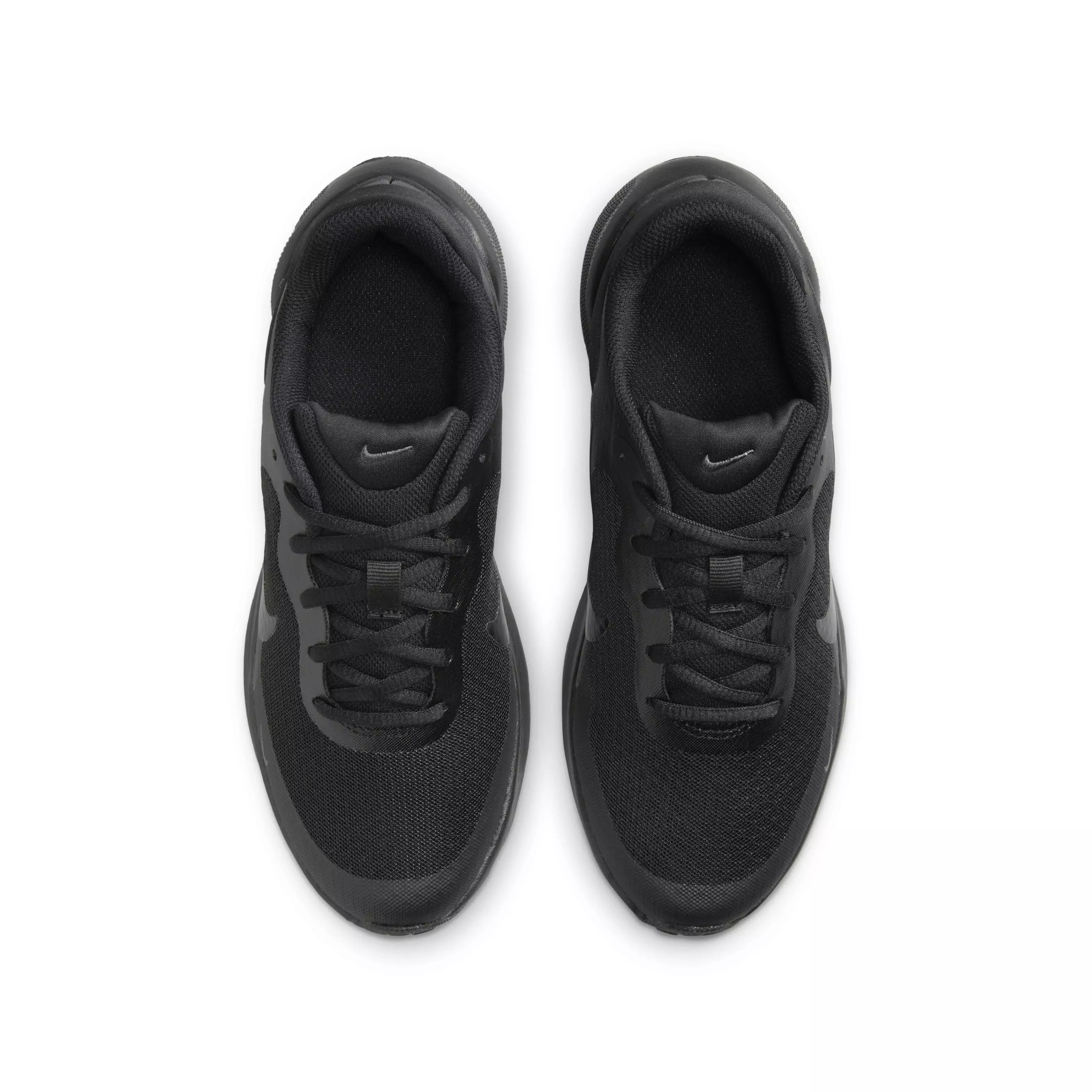 Nike Revolution 7 "Black/Anthracite" Grade School Boys' Running Shoe - BLACK/ANTHRACITE