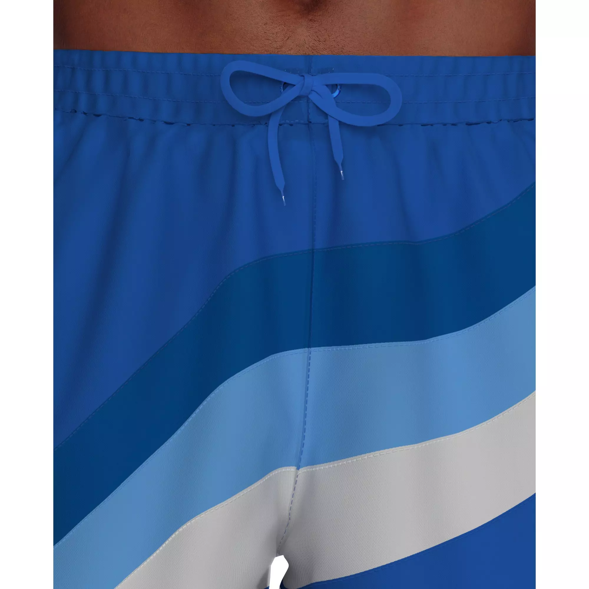 Nike Men's Swim Breaker Fully Lined 7" Volley Swim Shorts - BLUE