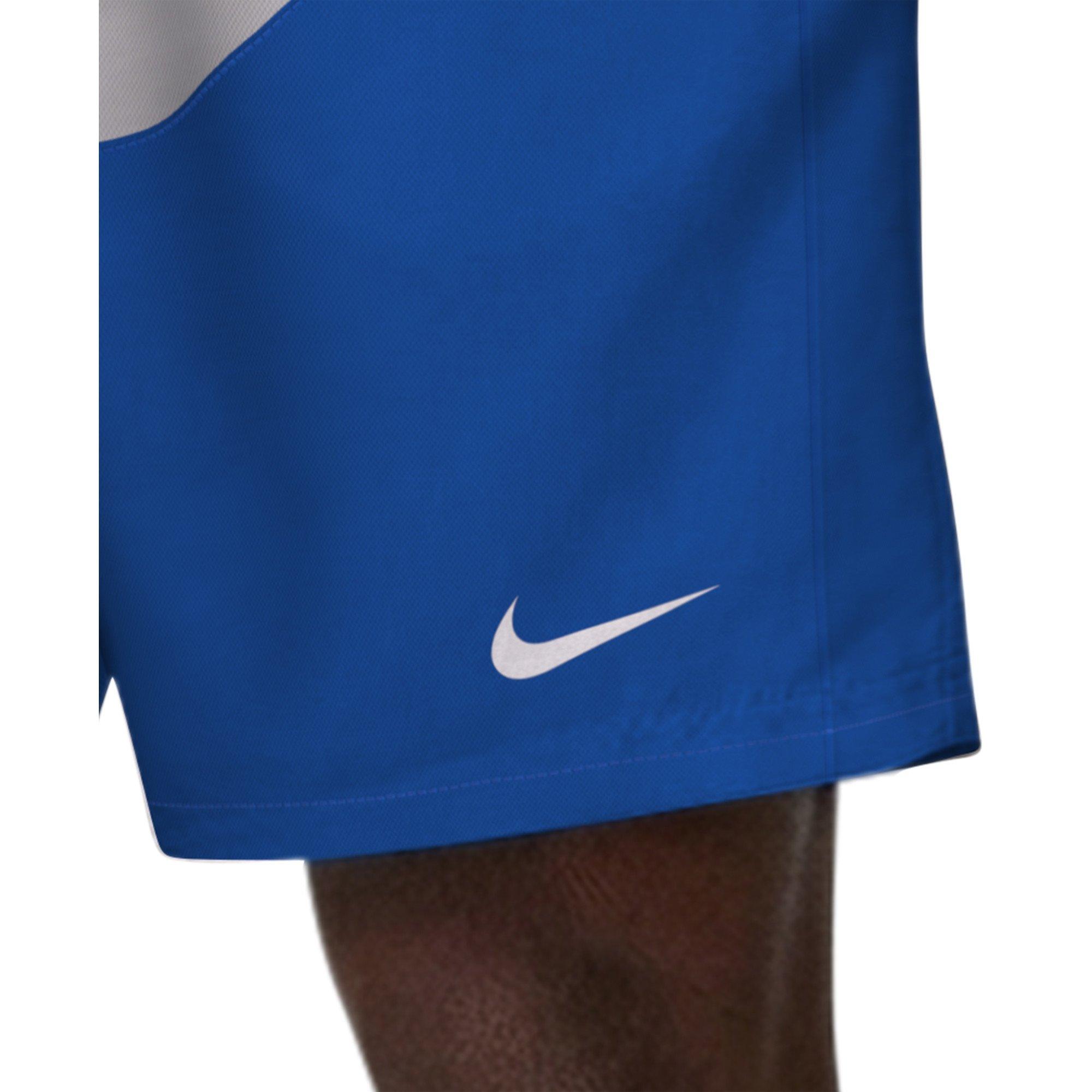 Nike Men's Swim Breaker Fully Lined 7" Volley Swim Shorts - BLUE Thumbnail View 6