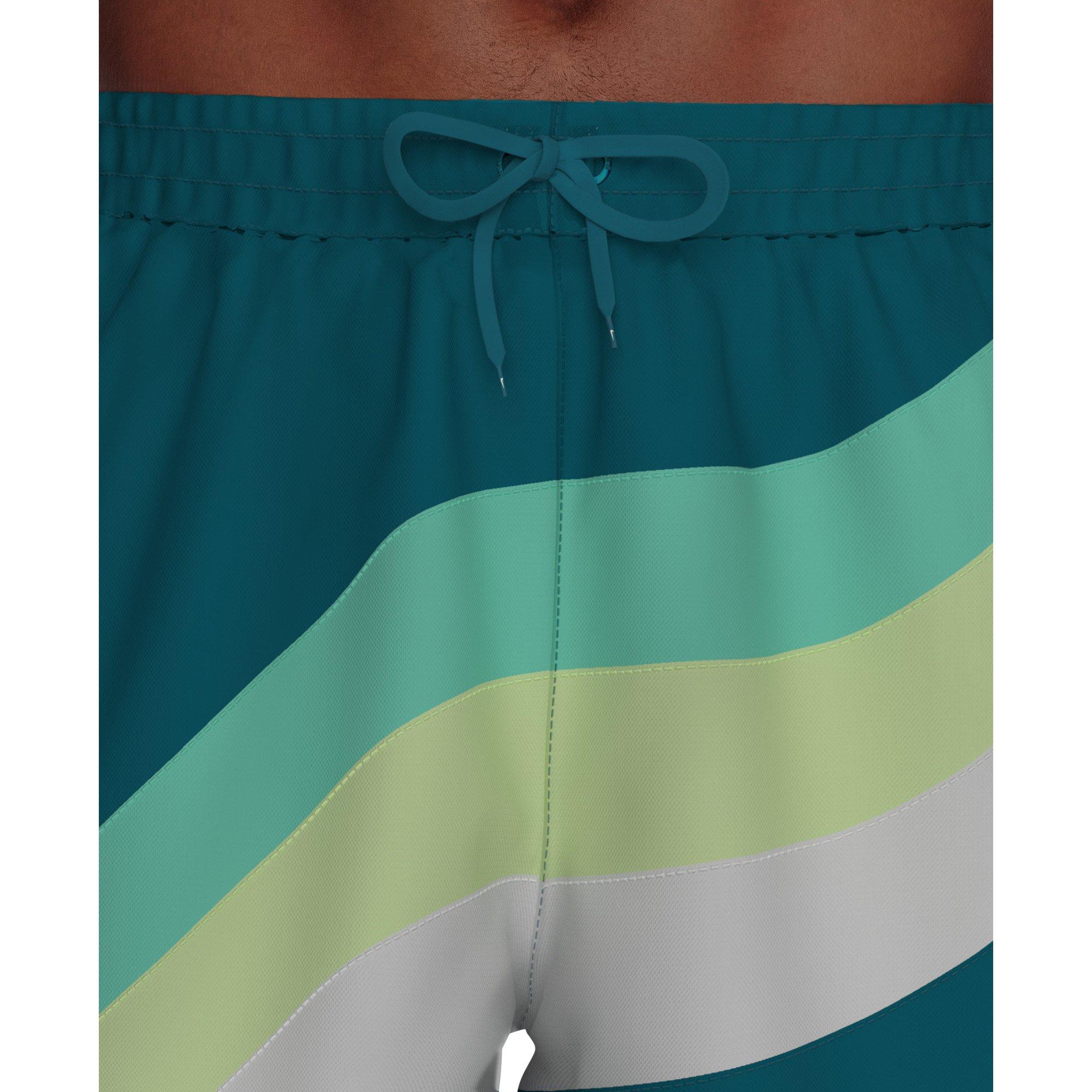 Nike Men's Swim Breaker Fully Lined 7" Volley Swim Shorts - TEAL Thumbnail View 4
