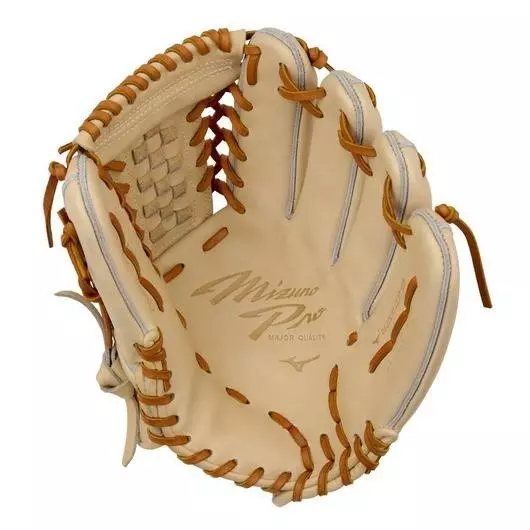 Mizuno GMP-1000D Pro 12" Premium Pitcher Baseball Glove RHT - TAN
