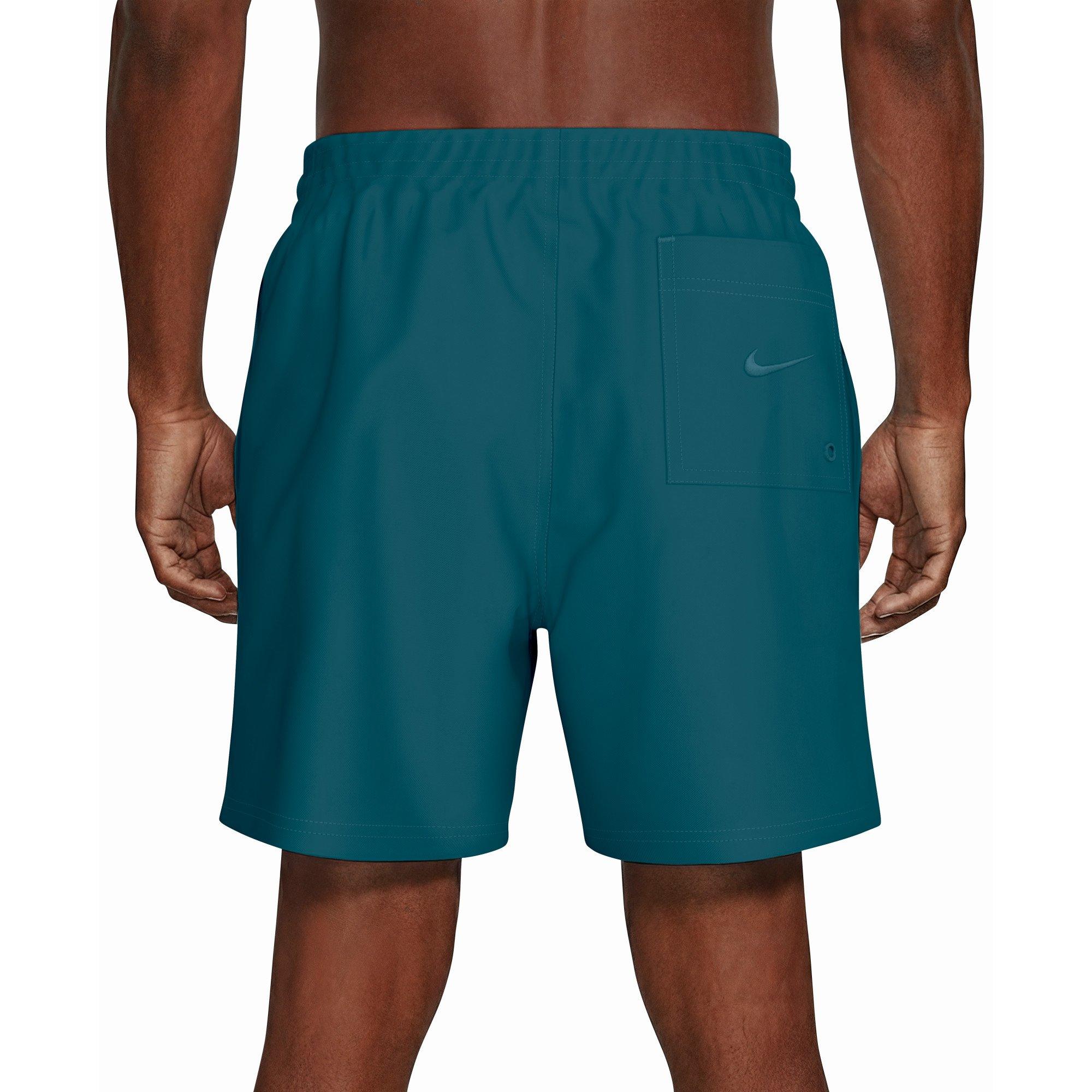 Nike Men's Swim Breaker 7" Fully Lined Volley Short - GREEN Thumbnail View 2