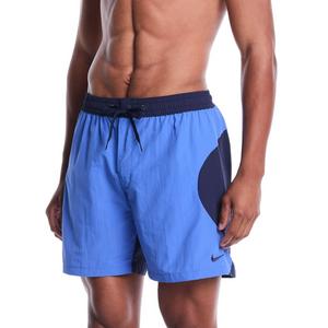 Nike Men's Swim 7" Fully Lined Color Block Volley Swim Shorts