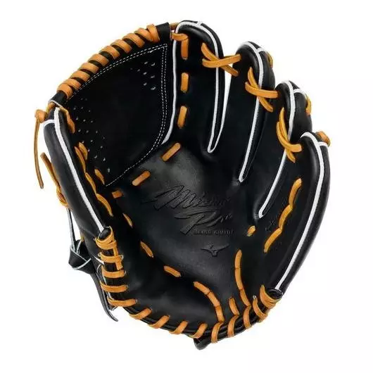 Mizuno GMP-1100D Pro 12" Premium Pitcher Baseball Glove RHT - BLACK
