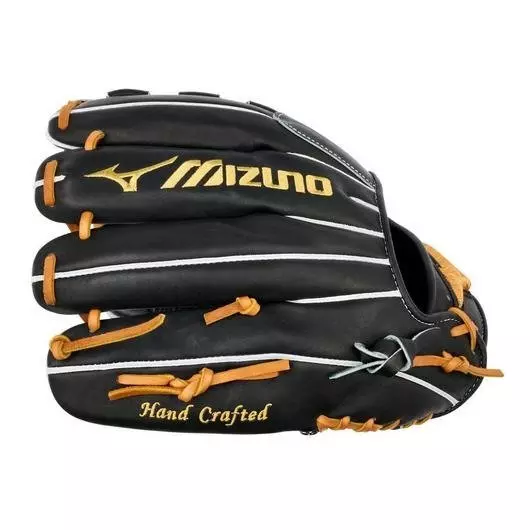Mizuno GMP-1100D Pro 12" Premium Pitcher Baseball Glove RHT - BLACK