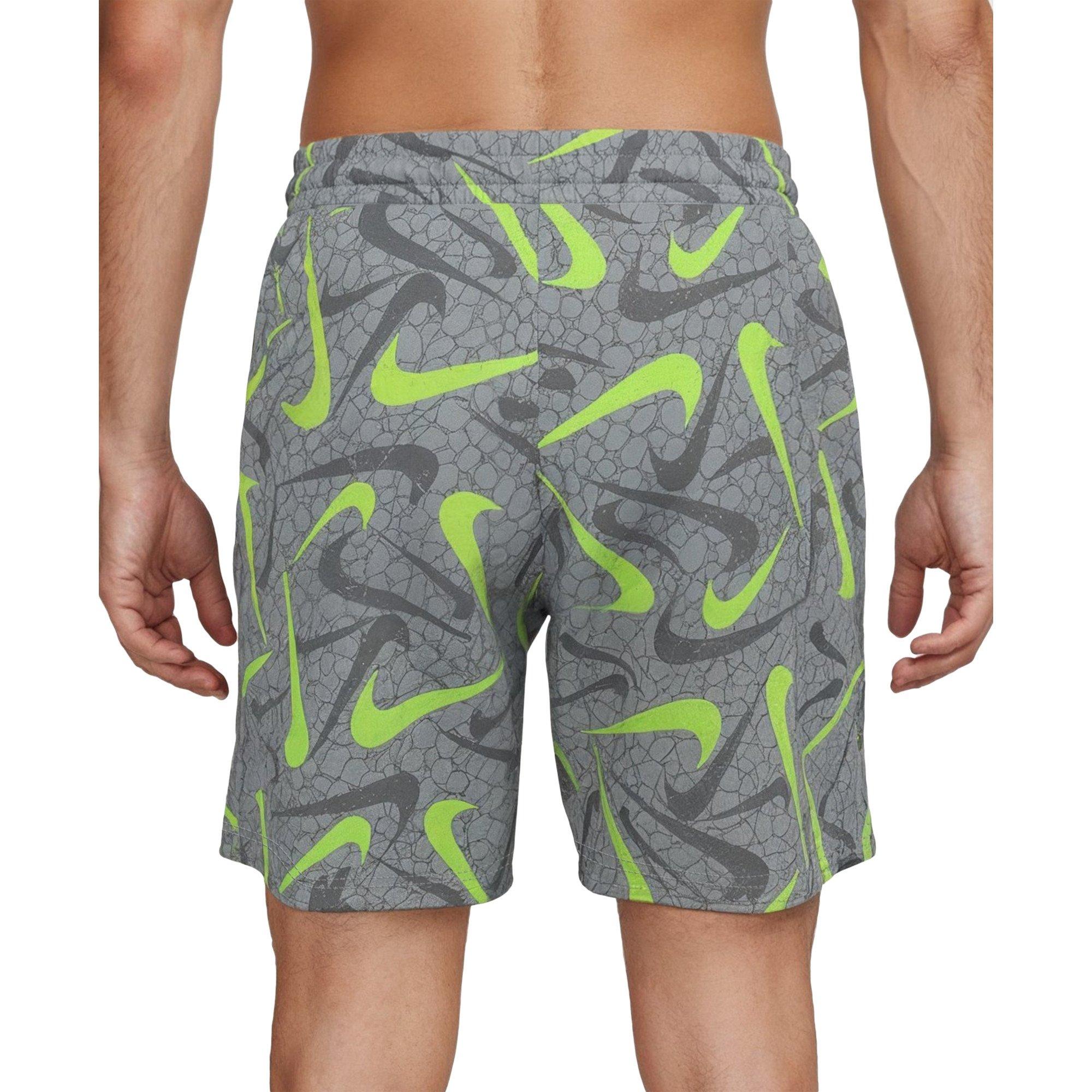 Nike Men's Swim Breaker 7" Brief-Lined Volley Swim Shorts - GREY Thumbnail View 2