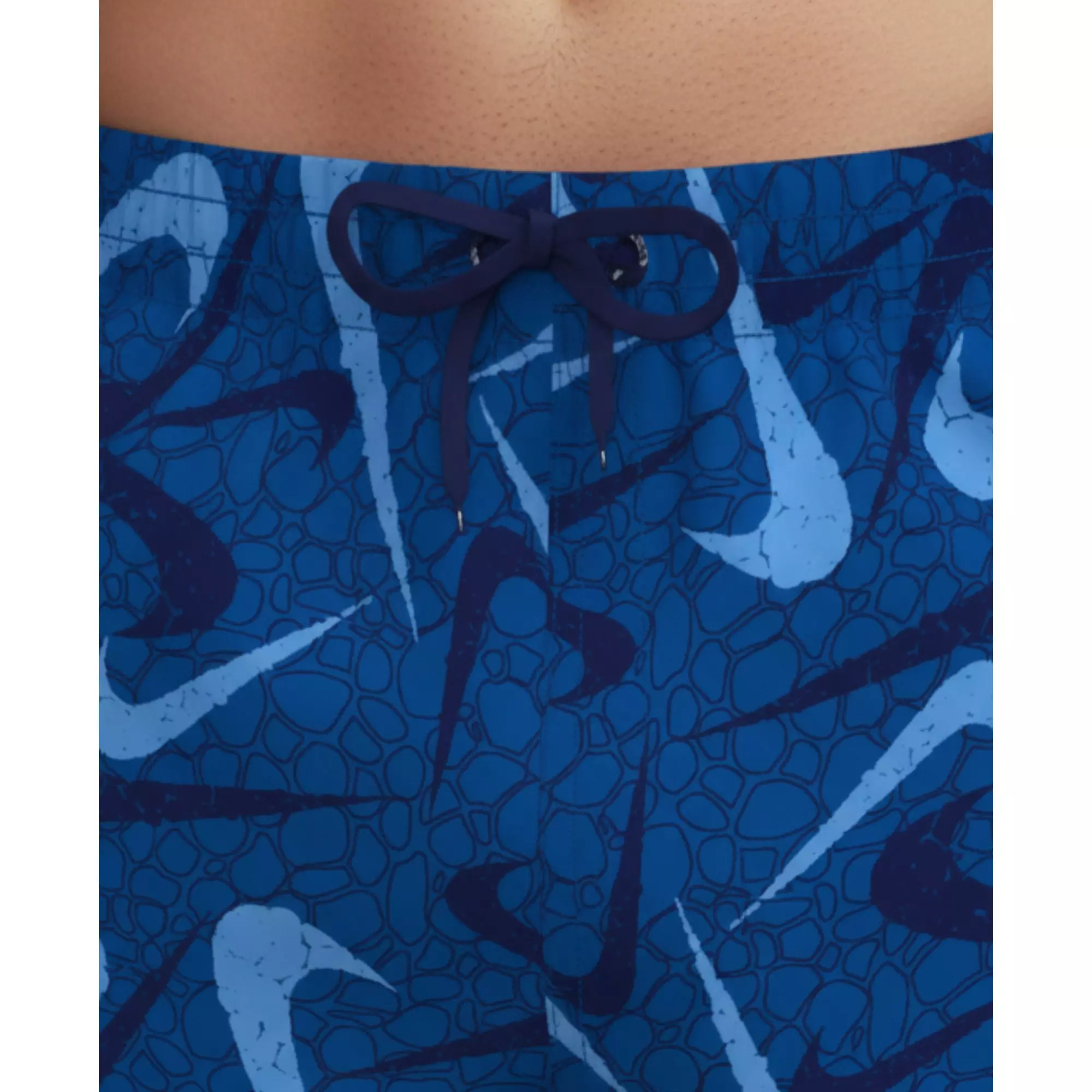 Nike Men's Swim Breaker 7" Brief-Lined Volley Swim Shorts - BLUE