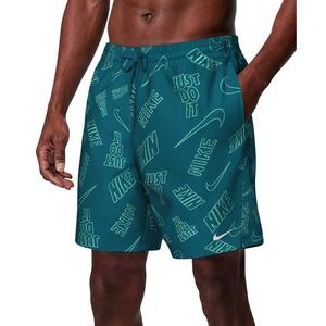 Nike Men's Swim Breaker 7" Brief-Lined Volley Swim Shorts