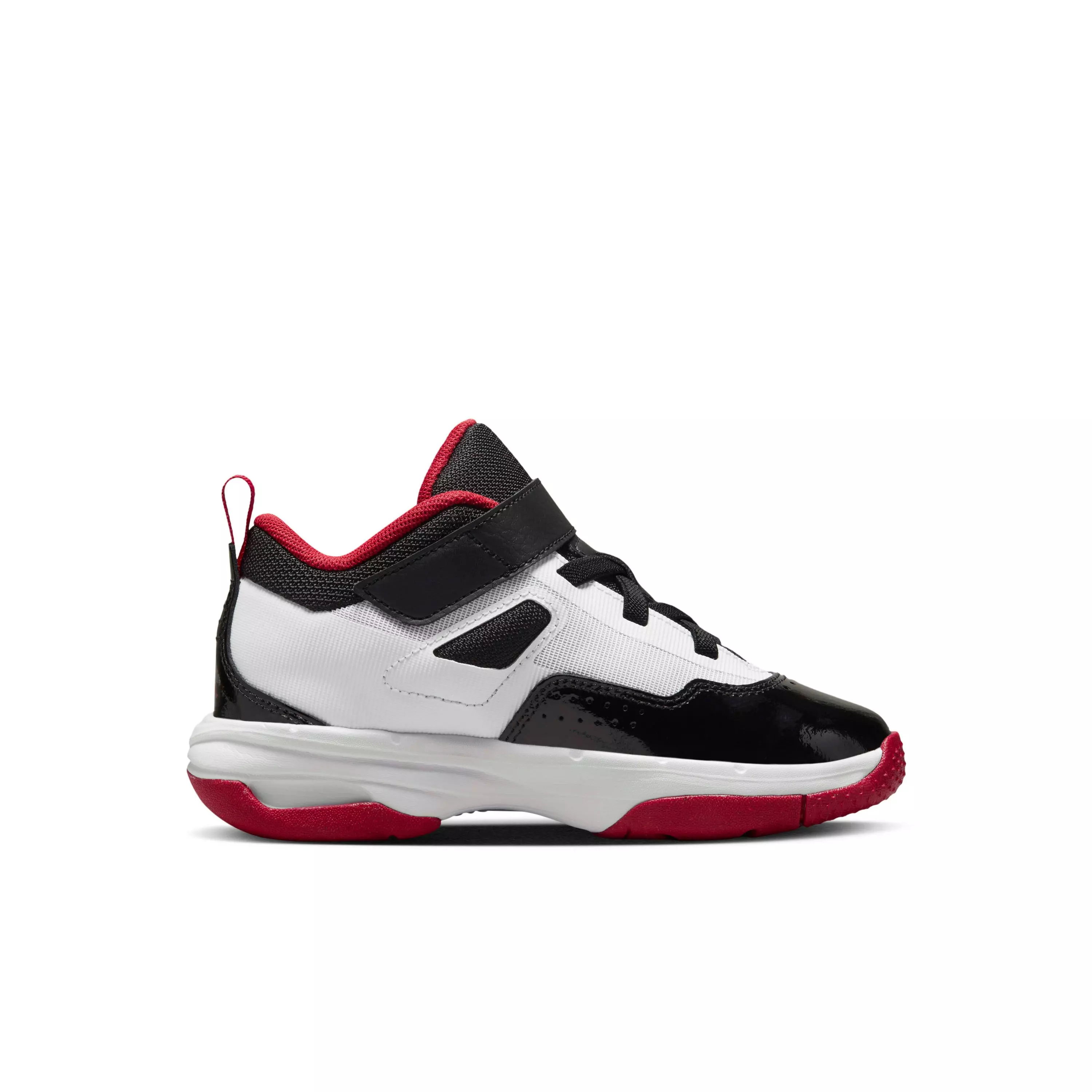 Jordan Stay Loyal 3 "White/Gym Red/Black" Preschool Boys' Shoe - WHITE/RED/BLACK