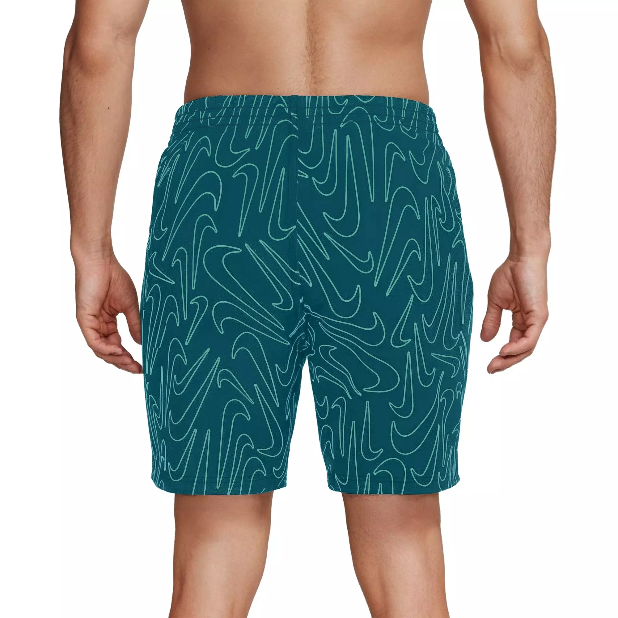Nike Men's Swim Breaker Brief-Lined Volley Swim Shorts - TEAL