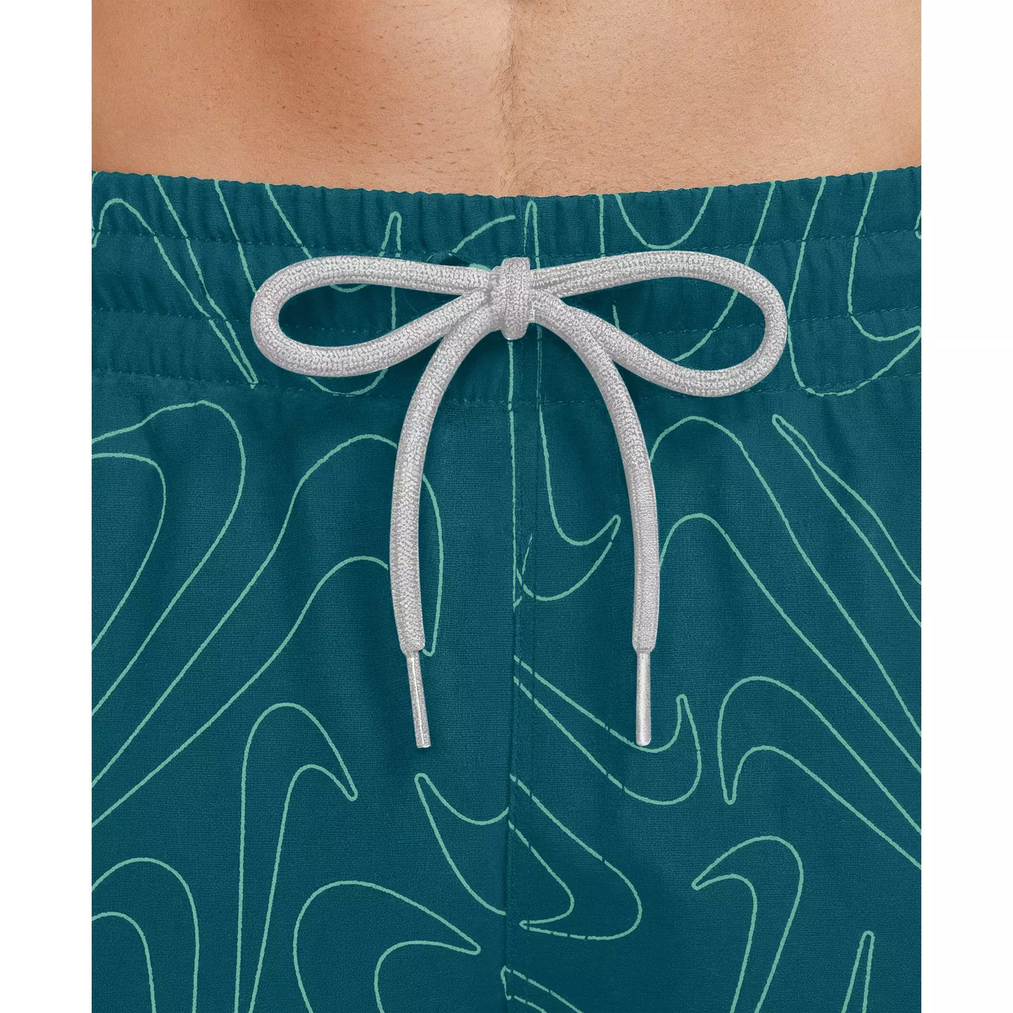 Nike Men's Swim Breaker Brief-Lined 7" Volley Swim Shorts - TEAL