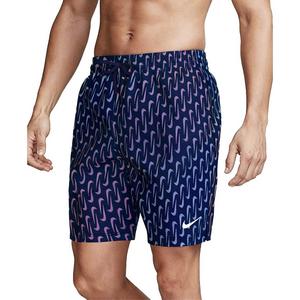Nike Men's Swim 7" Brief-Lined Breaker Volley Swim Shorts