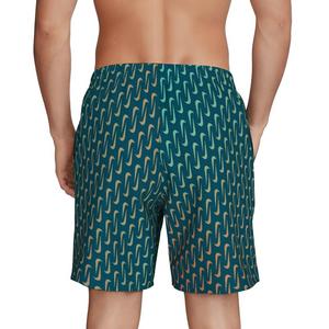 Nike Men's Swim 7" Brief-Lined Breaker Volley Swim Shorts