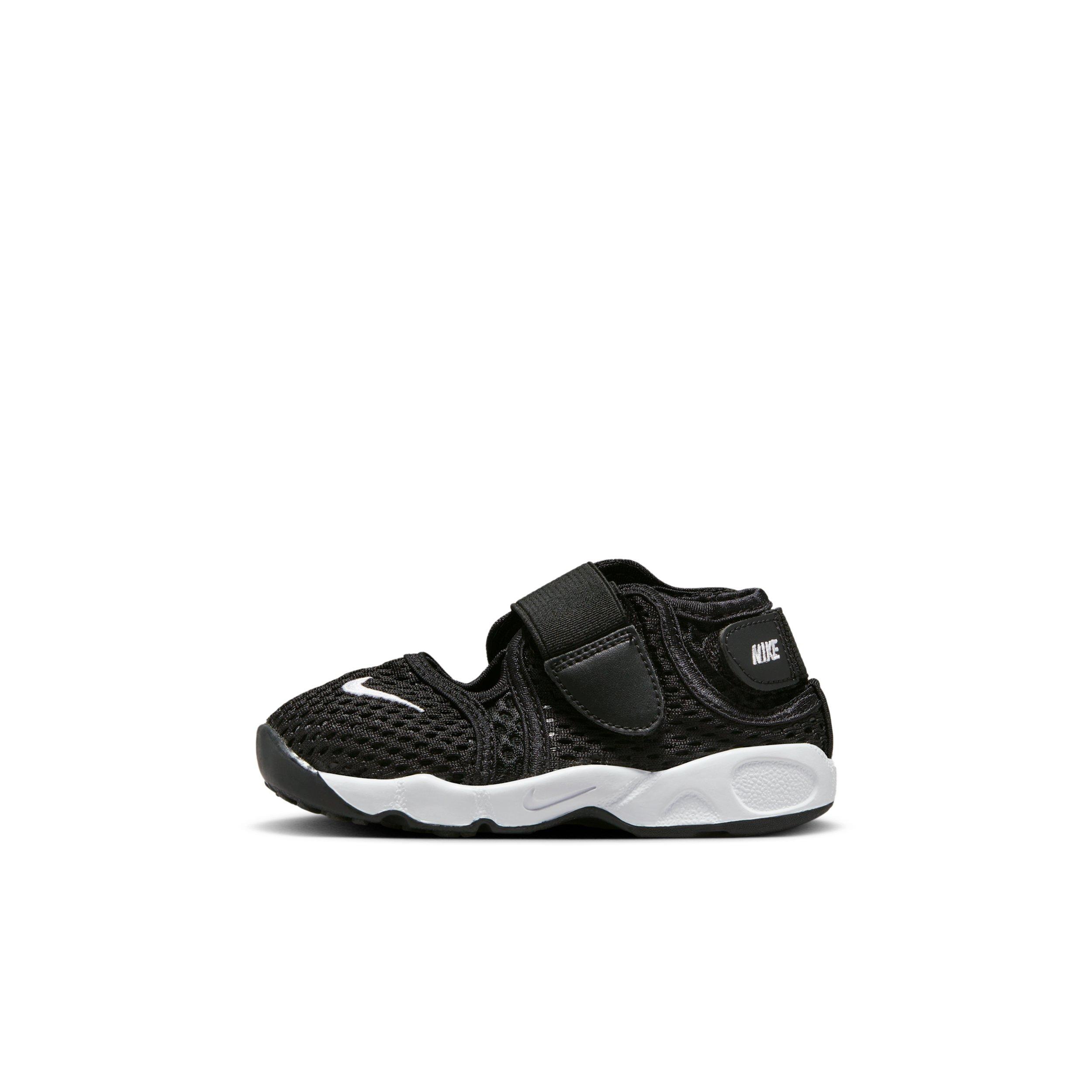 Nike Little Rift "Black/White" Infant Girls' Shoe - BLACK/WHITE