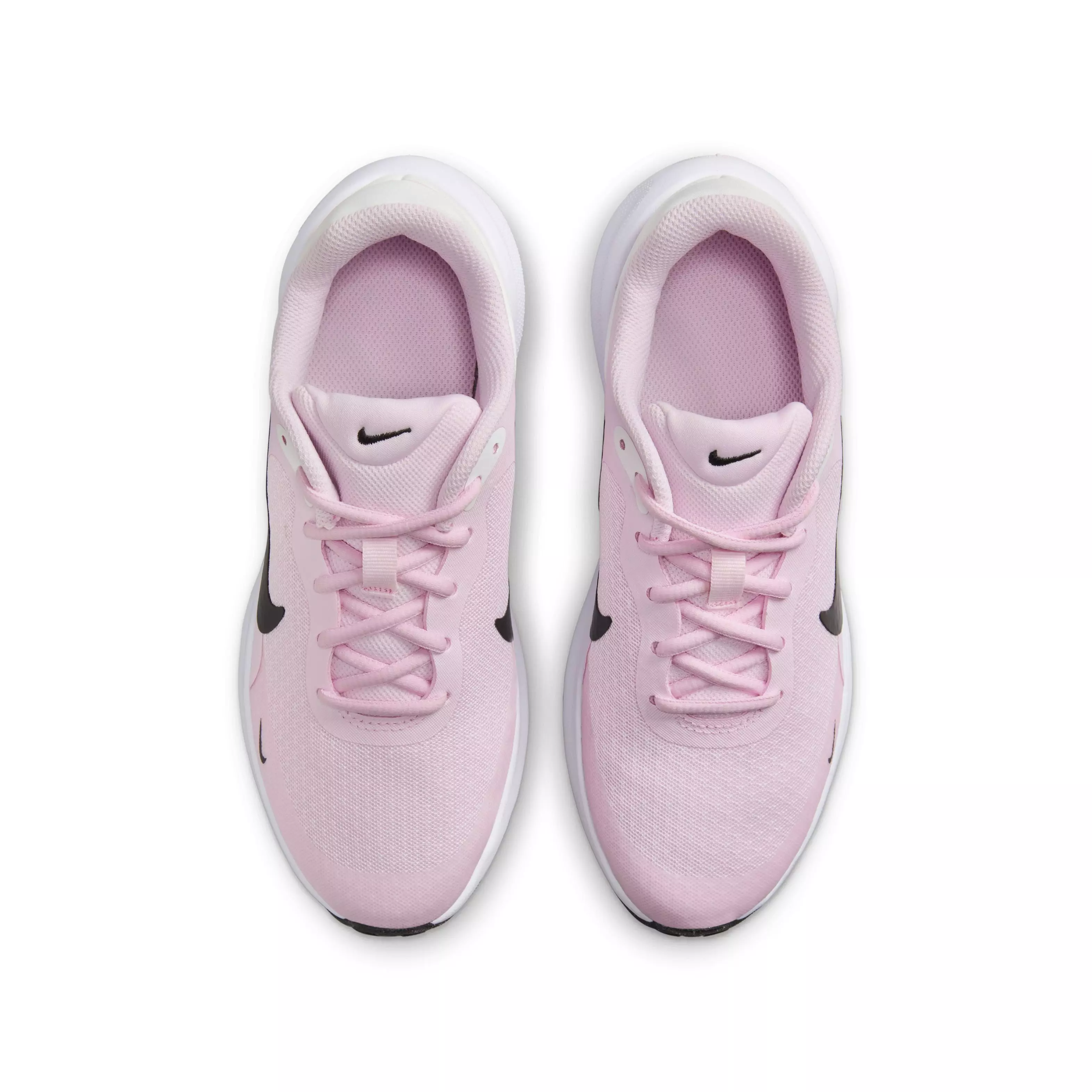 Nike Revolution 7 "Pink Foam/Summit White/White/Black" Grade School Girls' Running Shoe - PINK/WHITE/WHITE/BLACK