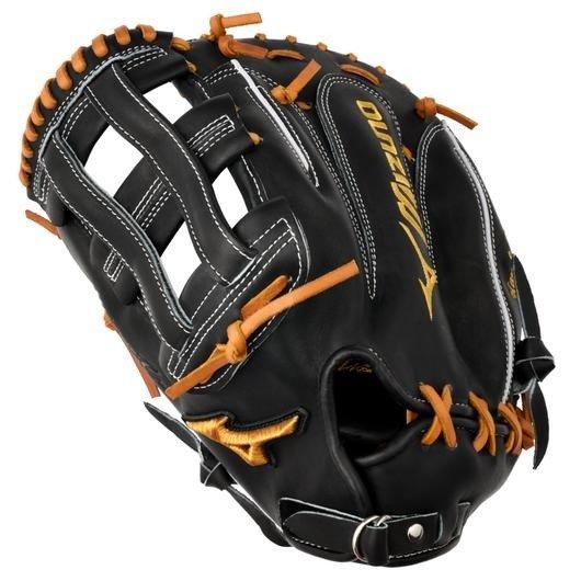 Mizuno GMP-3000 Pro 13" Premium First Base Mitt Baseball Glove LHT - BLACK Thumbnail View 1
