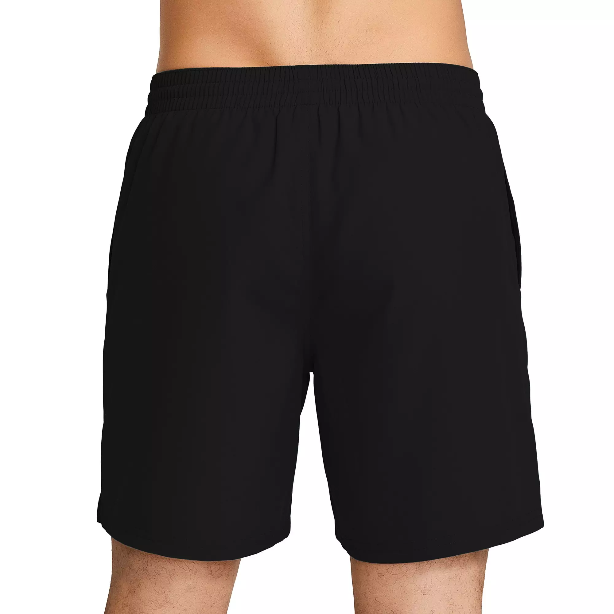 Nike Men's Swim 7" Breaker Brief-Lined Volley Swim Shorts - BLACK