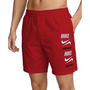 Nike Men's Swim 7" Breaker Brief-Lined Volley Swim Shorts