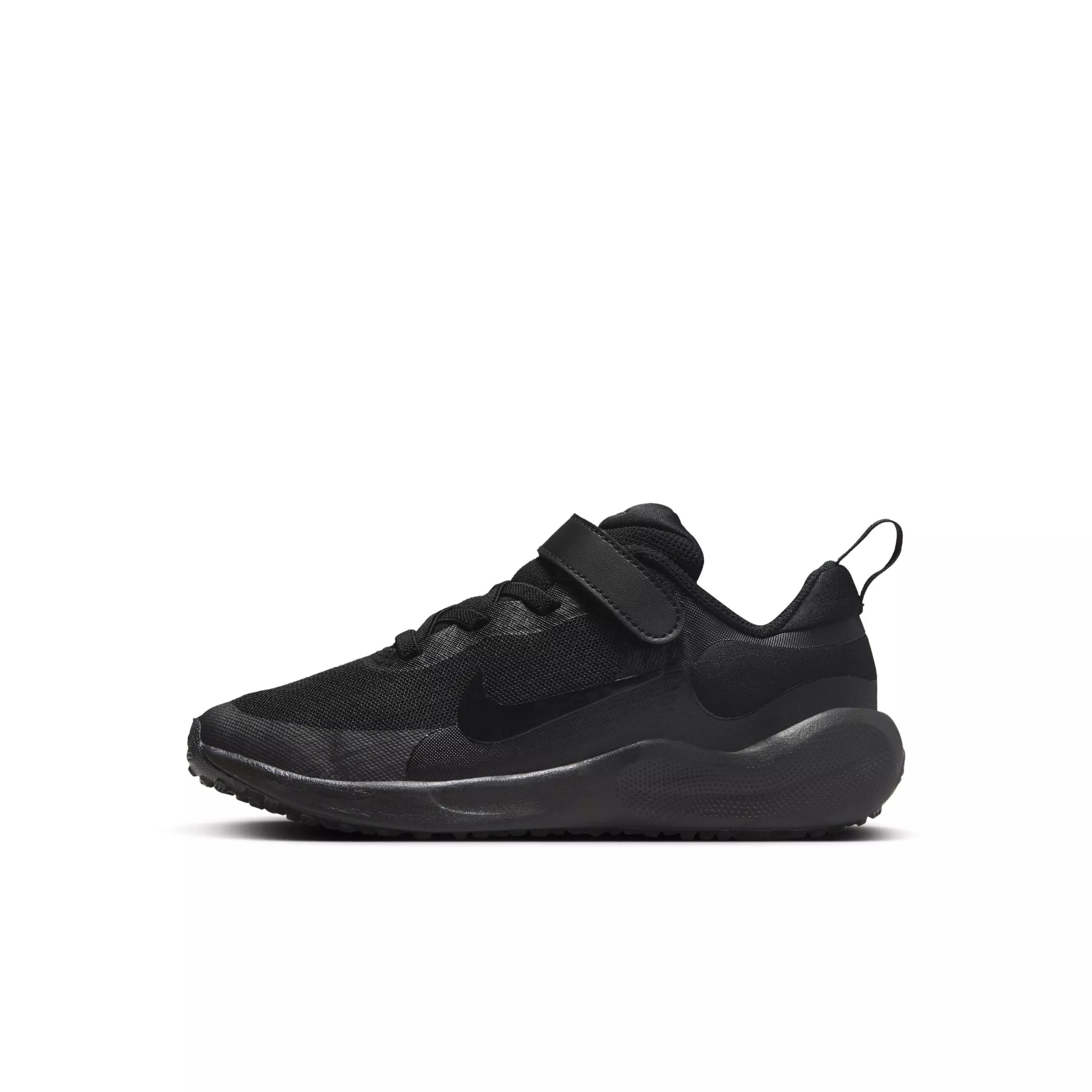 Nike Revolution 7 "Black/Black/Anthracite" Preschool Boys' Running Shoe - BLACK/BLACK/ANTHRACITE