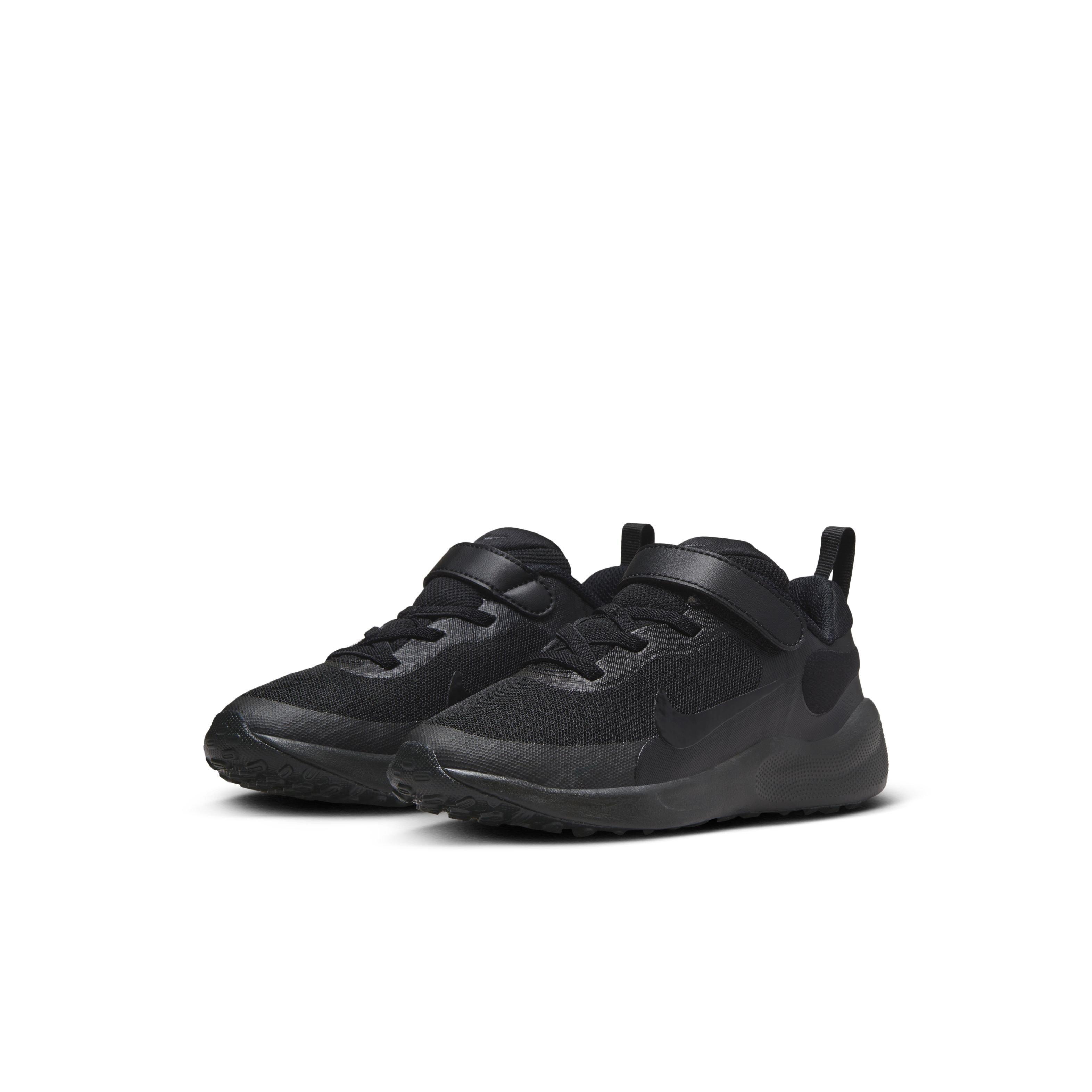 Nike Revolution 7 Preschool Boys' "Black/Black/Anthracite" Running Shoe