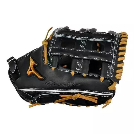 Mizuno GMP-3000 Pro 13" Premium First Base Mitt Baseball Glove RHT - BLACK