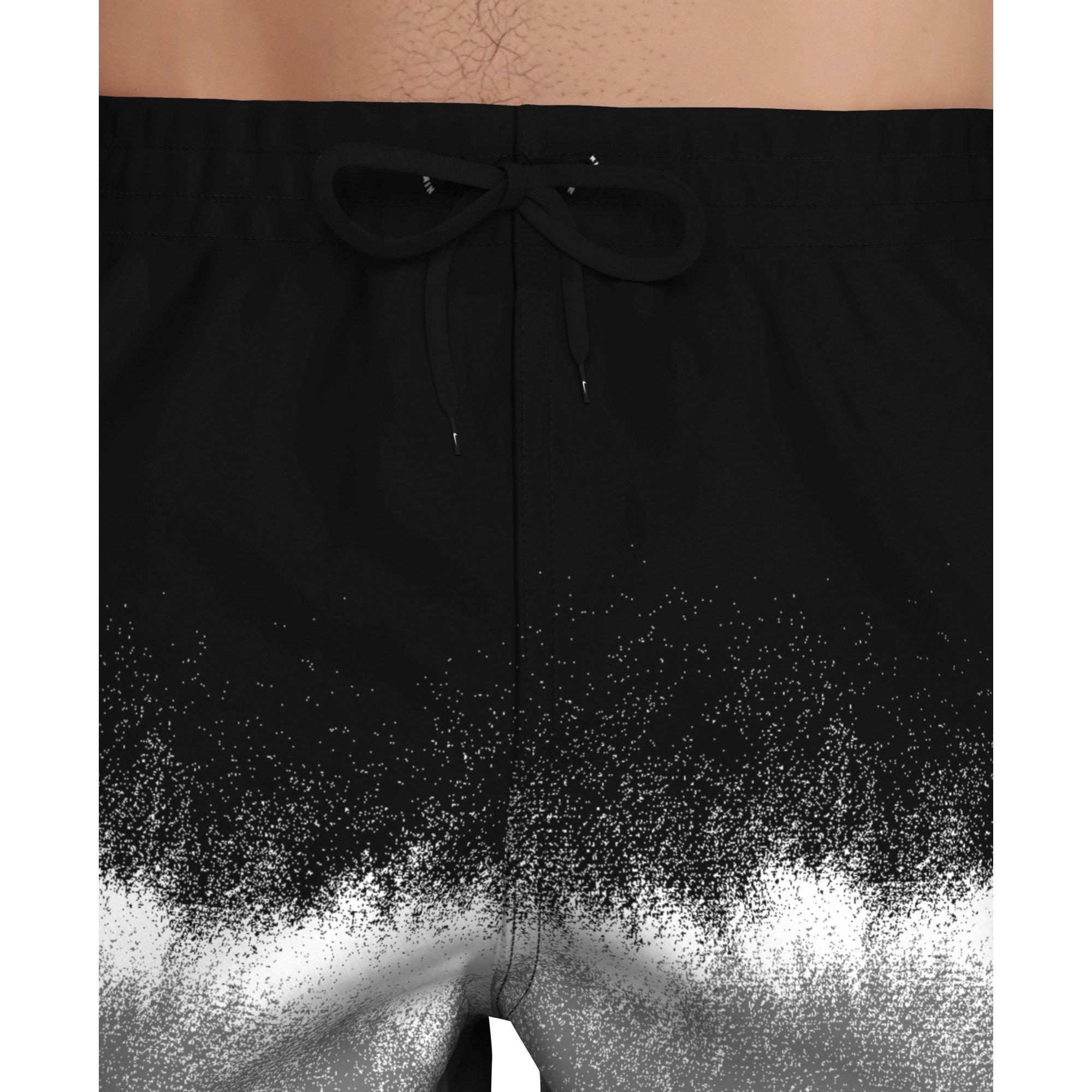 Nike Men's Swim Breaker Brief-Lined 9" Volley Swim Shorts - BLACK Thumbnail View 4