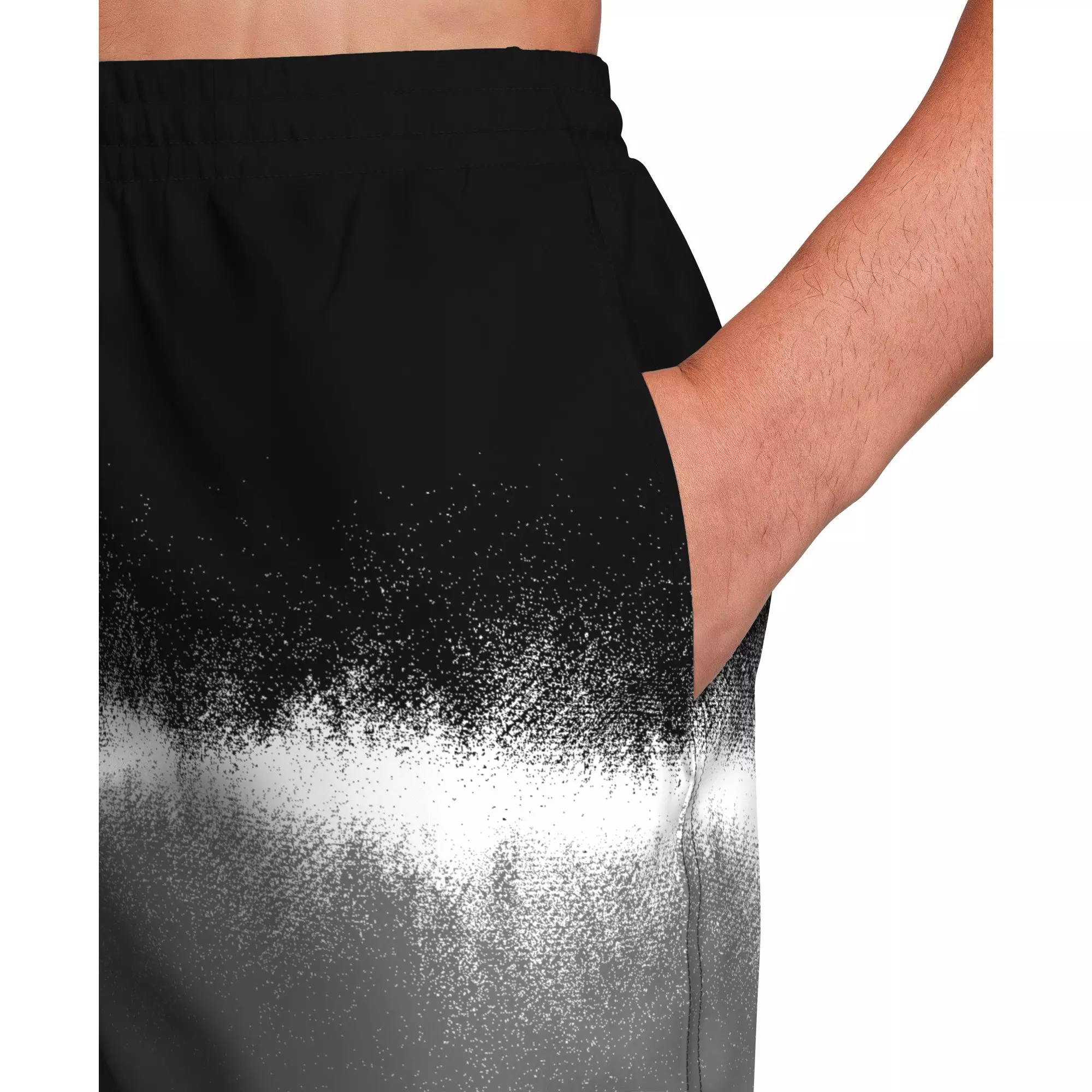 Nike Men's Swim Breaker Brief-Lined 9" Volley Swim Shorts - BLACK
