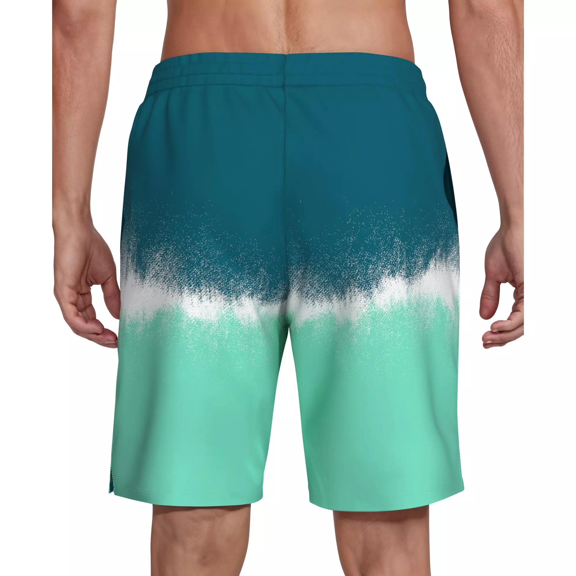 Nike Men's Swim Breaker Brief-Lined 9" Volley Swim Shorts - TURQUOISE