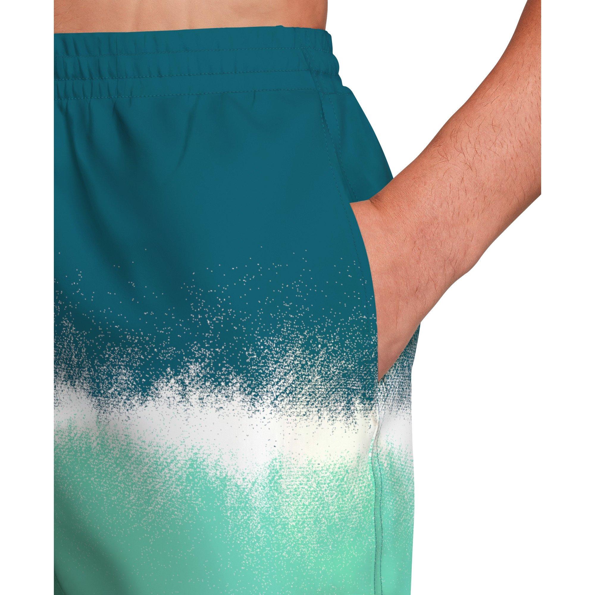 Nike Men's Swim Breaker Brief-Lined 9" Volley Swim Shorts - TURQUOISE Thumbnail View 5